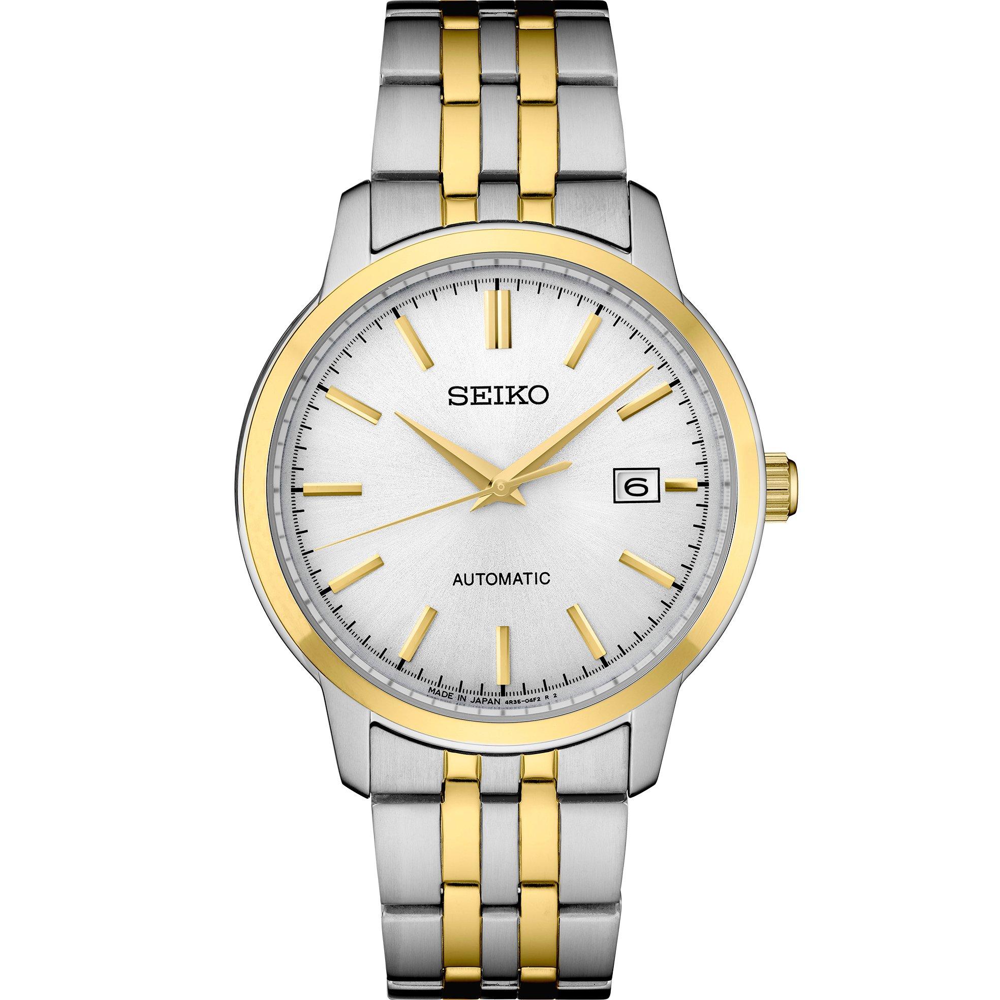 Seiko Men's Quartz Analogue Watch - Silver/