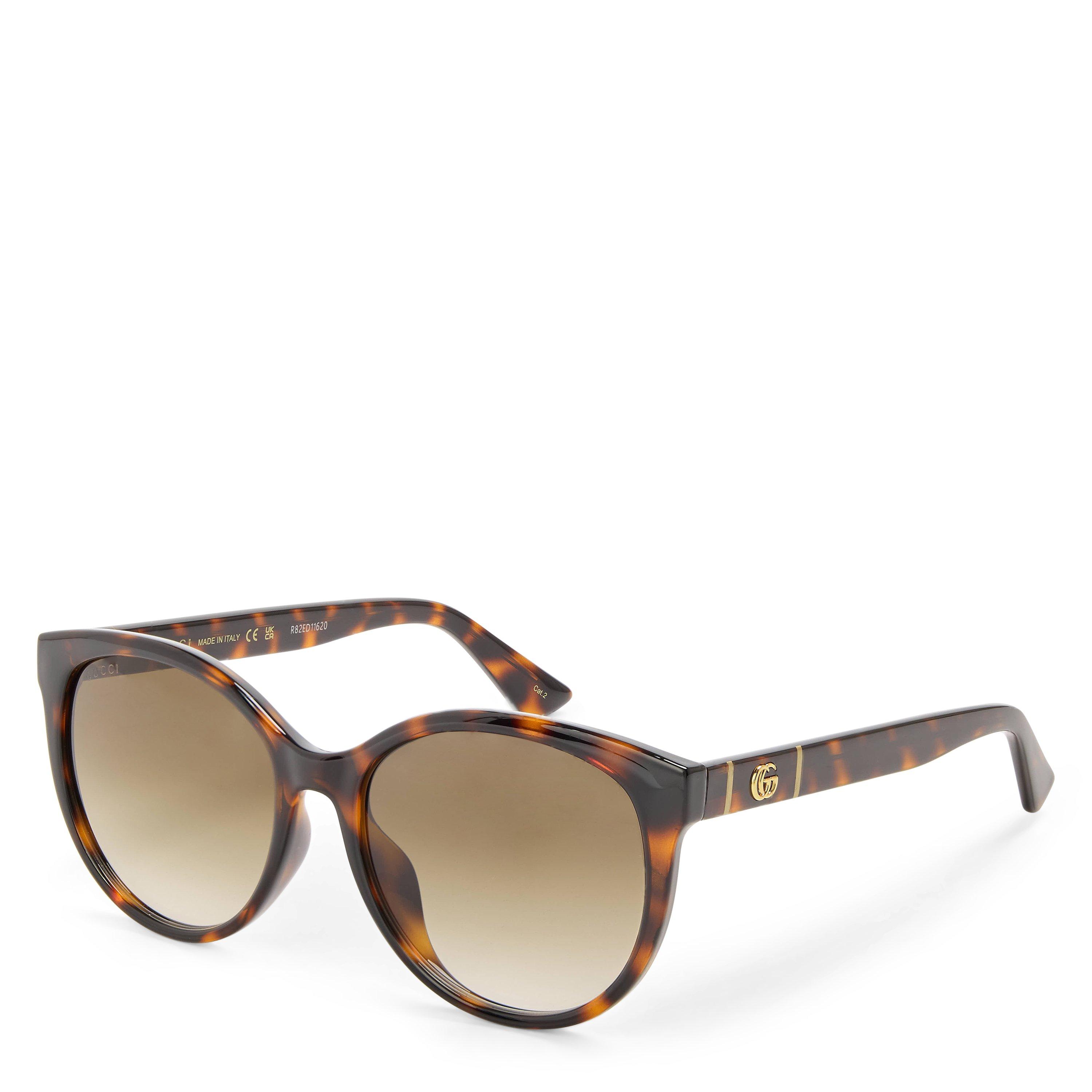Havana - Gucci - Women's GG0636SK Wayfarer Sunglasses - 1