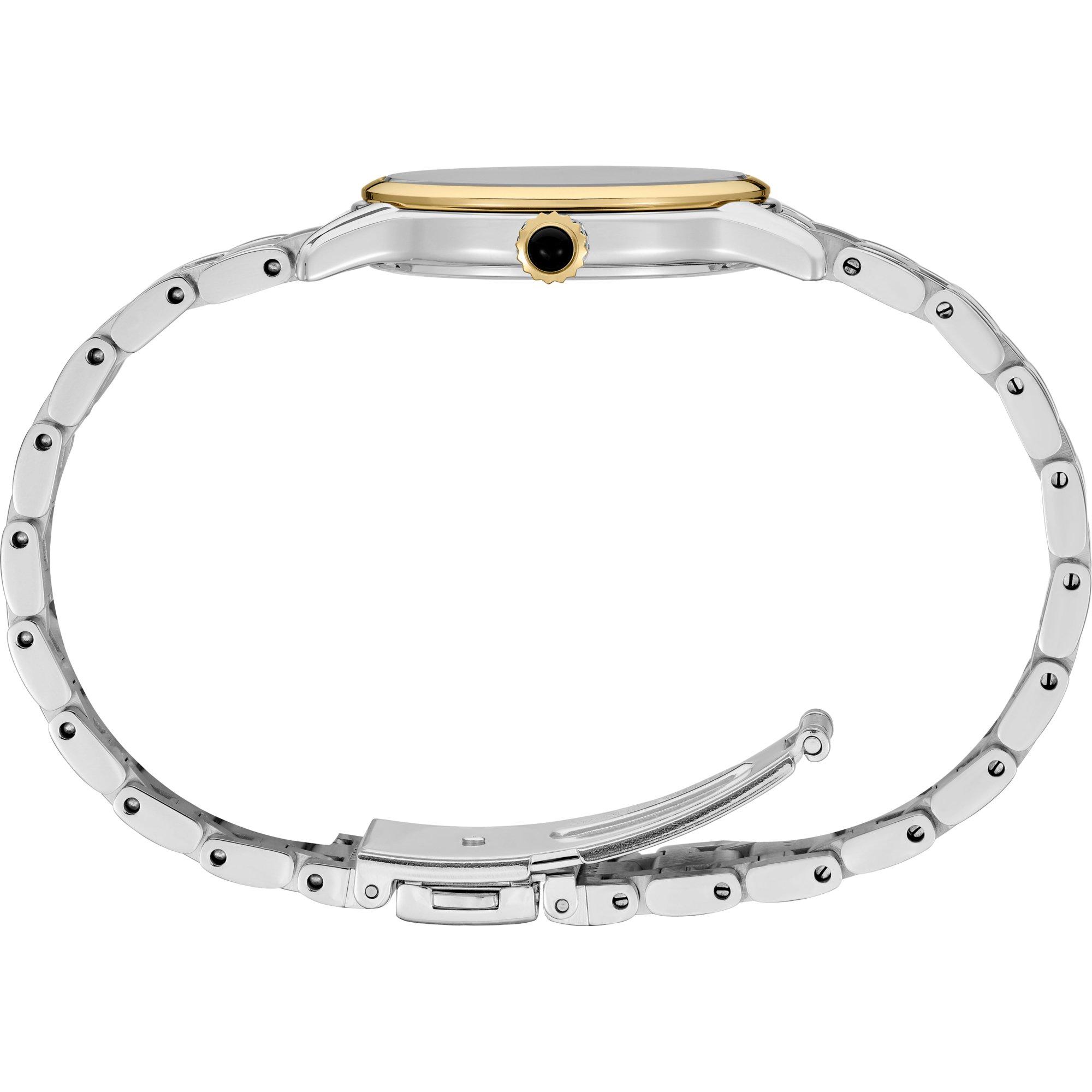 Yellow/Multi - Seiko - Unisex Adults Diamond Set Analogue Quartz Watch - 2