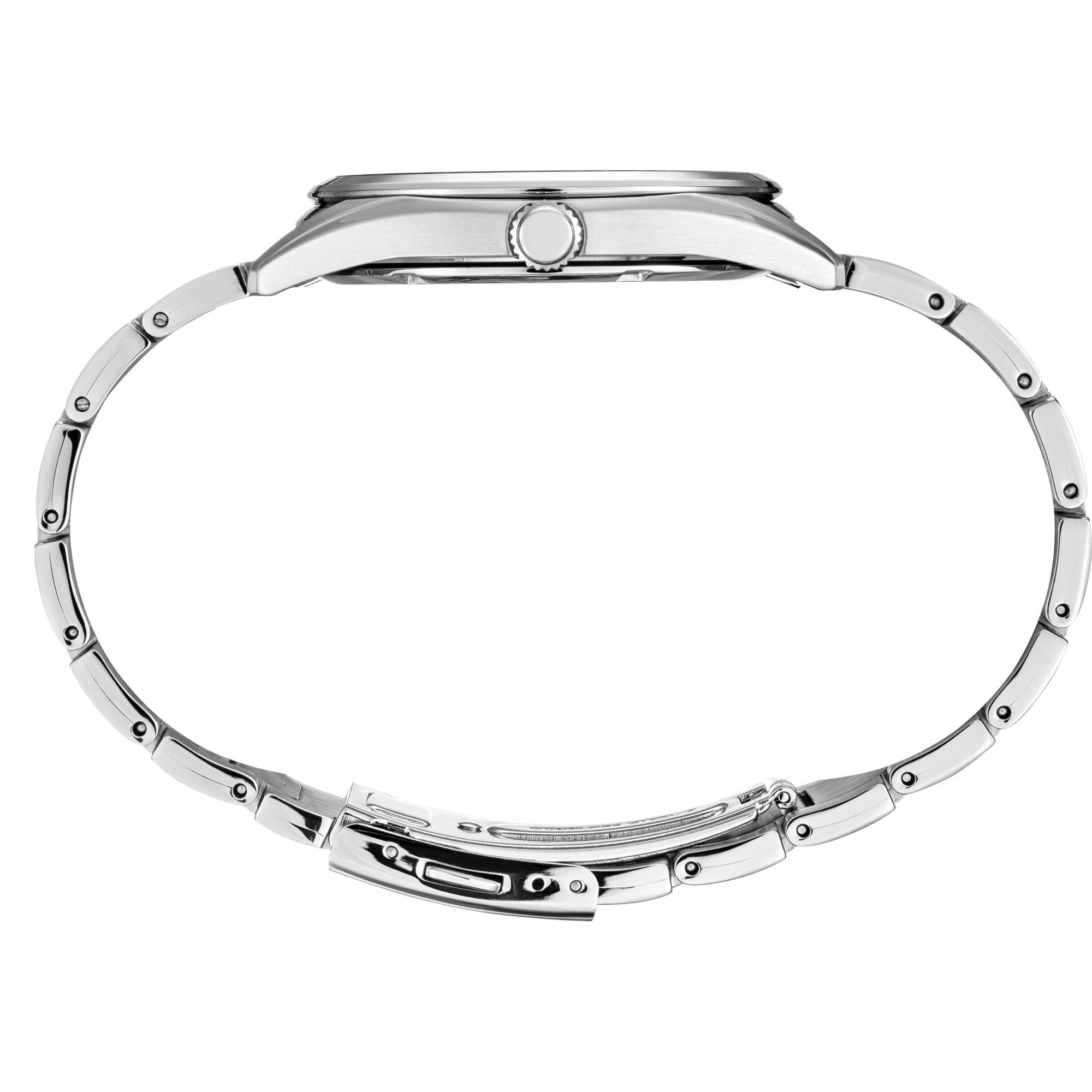 Black/Silver - Seiko - Men's Classic Date Analogue Quartz Watch - 2