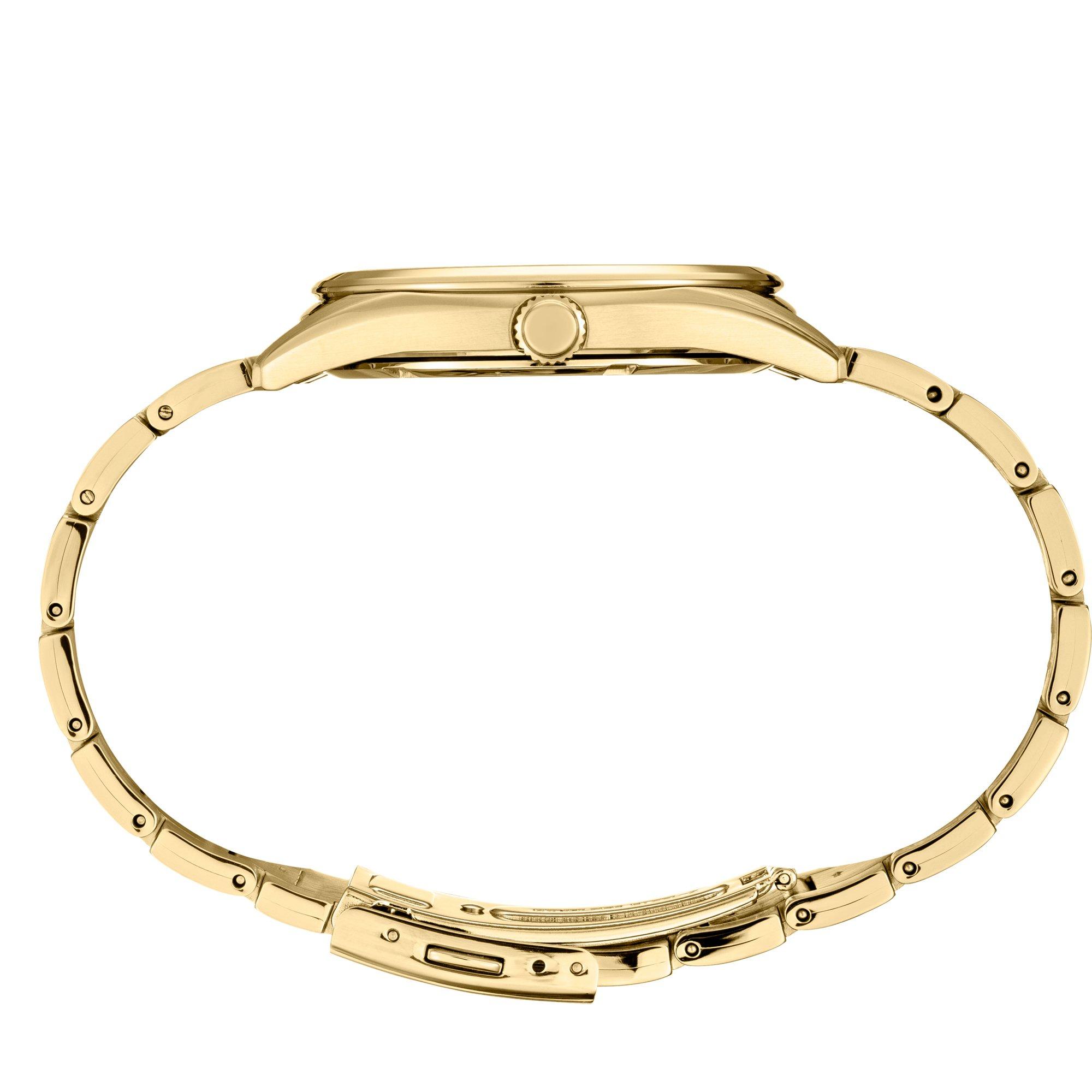 Silver/Gold - Seiko - Men's Classic Date Quartz Analogue Quartz Watch - 2