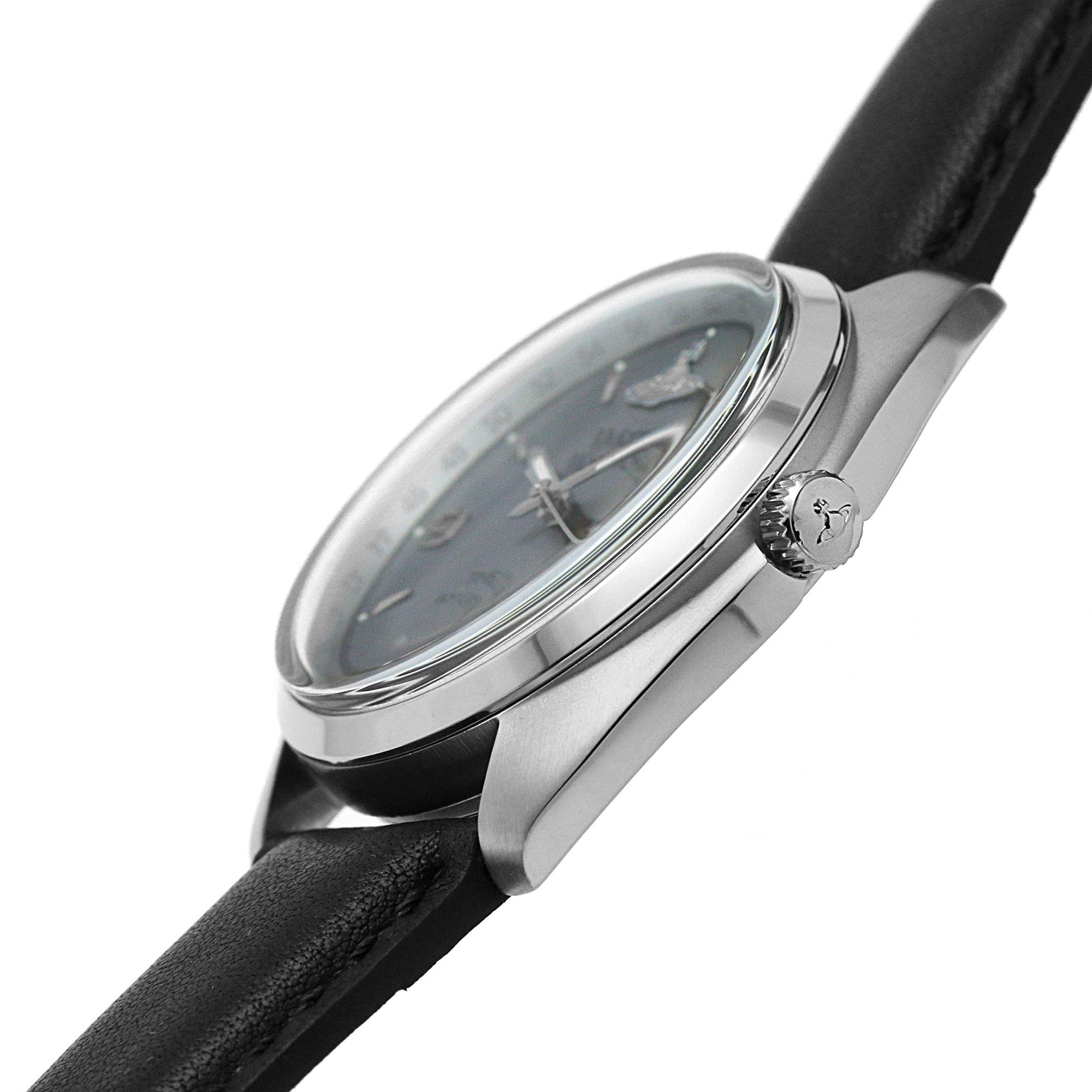 Cool Grey/Black - Vivienne Westwood - Unisex Adults Pennington Analogue Quartz Watch - 7