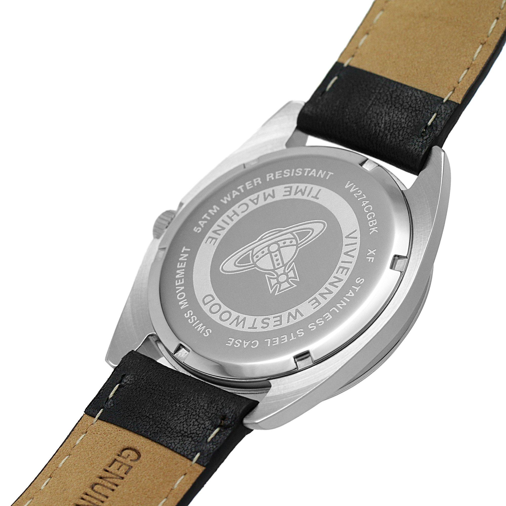 Cool Grey/Black - Vivienne Westwood - Unisex Adults Pennington Analogue Quartz Watch - 8