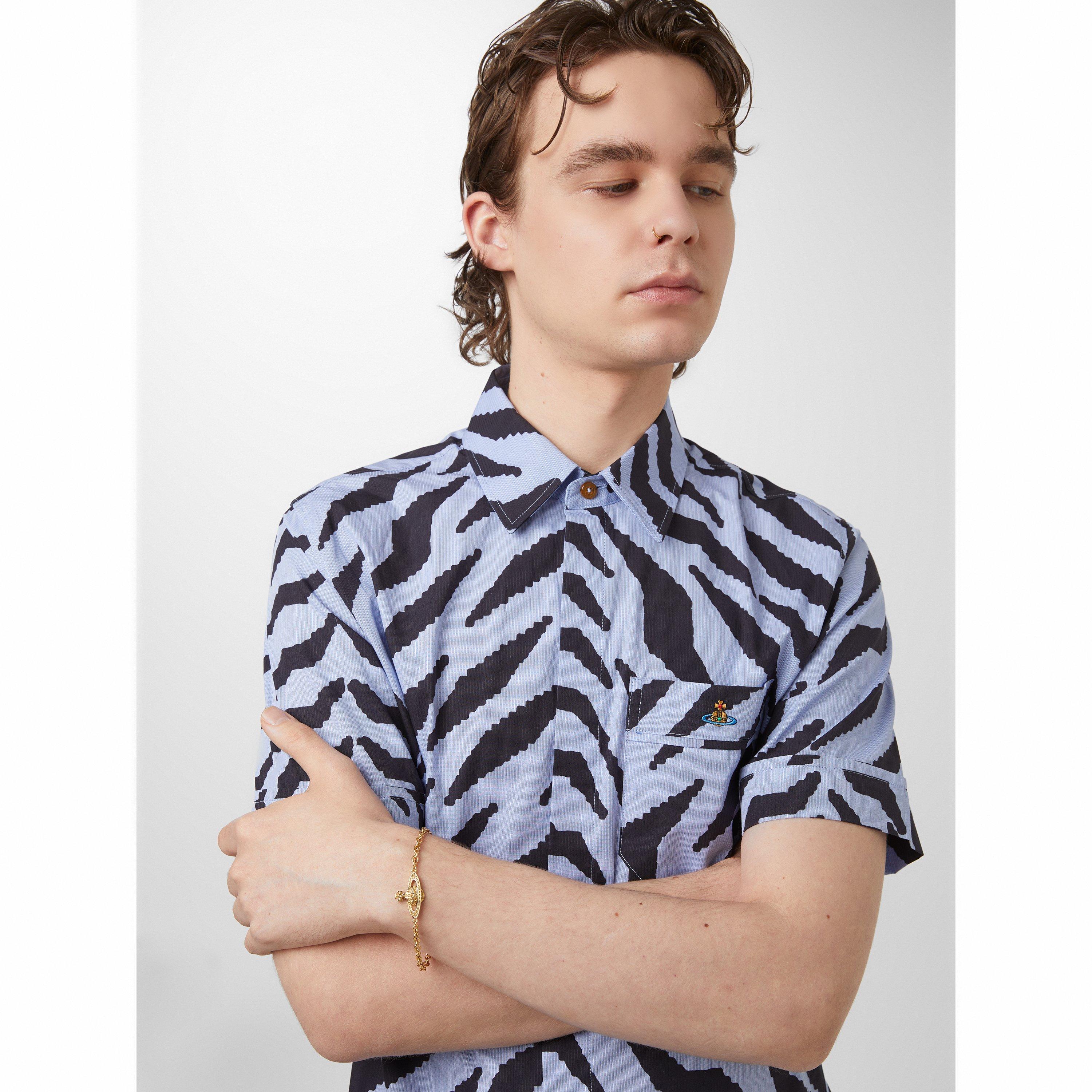 Gold/Topaz - Vivienne Westwood - Mini Bas Relief Chain Bracelet - 2