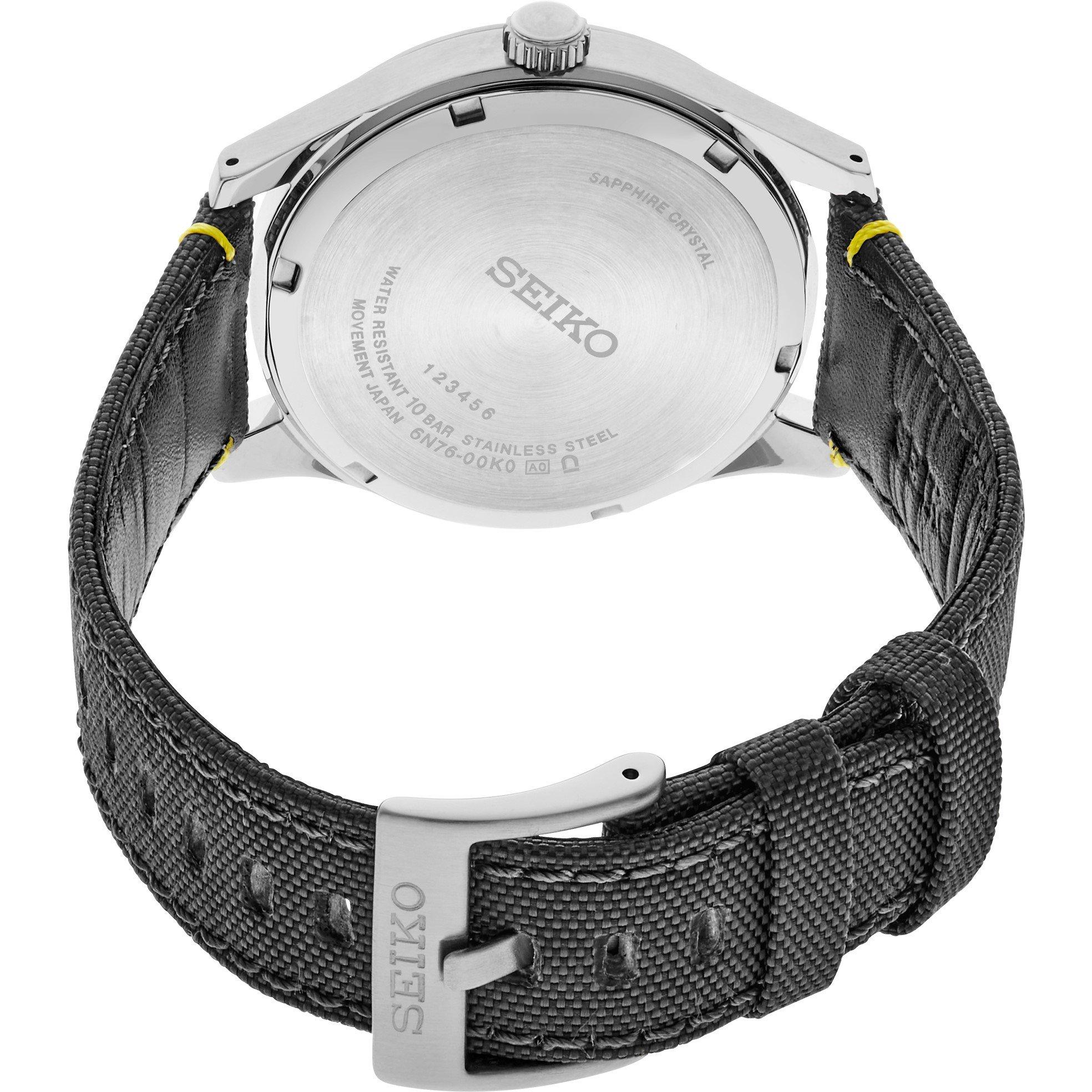 Grey/Silver - Seiko - Men's Classic Date Analogue Quartz Watch - 3