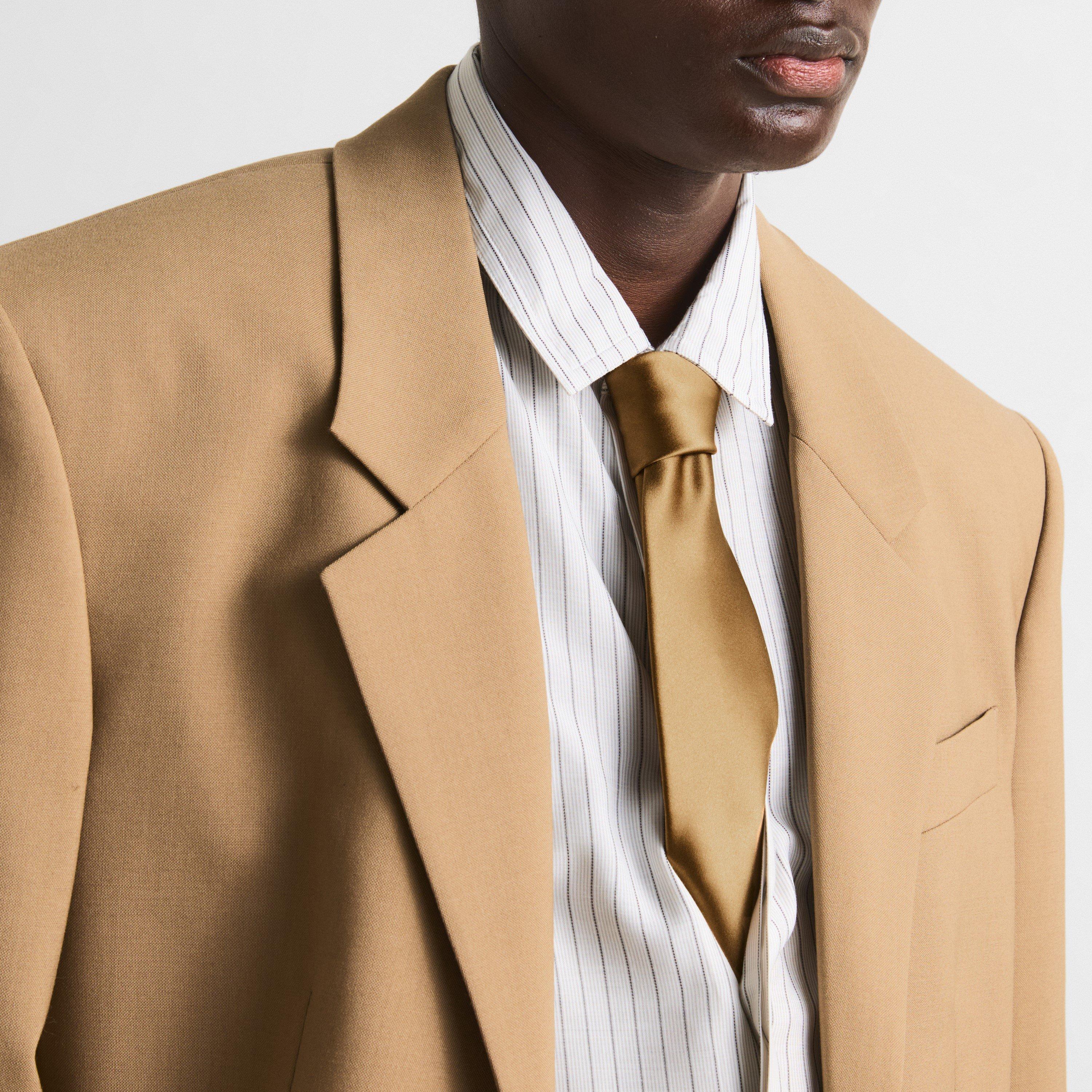 Yellow - Saint Laurent - Men's Ties - 3