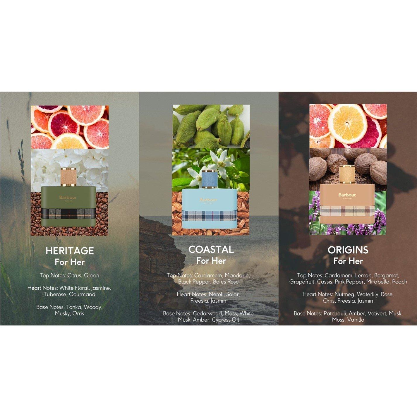 Clear - Barbour - BARBOUR COASTAL FOR HER 50ML EDP - 5