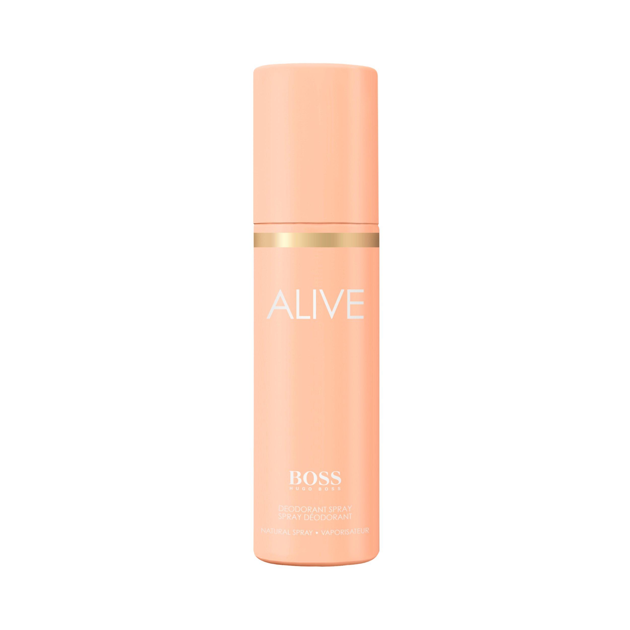 Boss Women's Alive Deodorant Spray 100Ml, Woody Fruity Scent - Mist