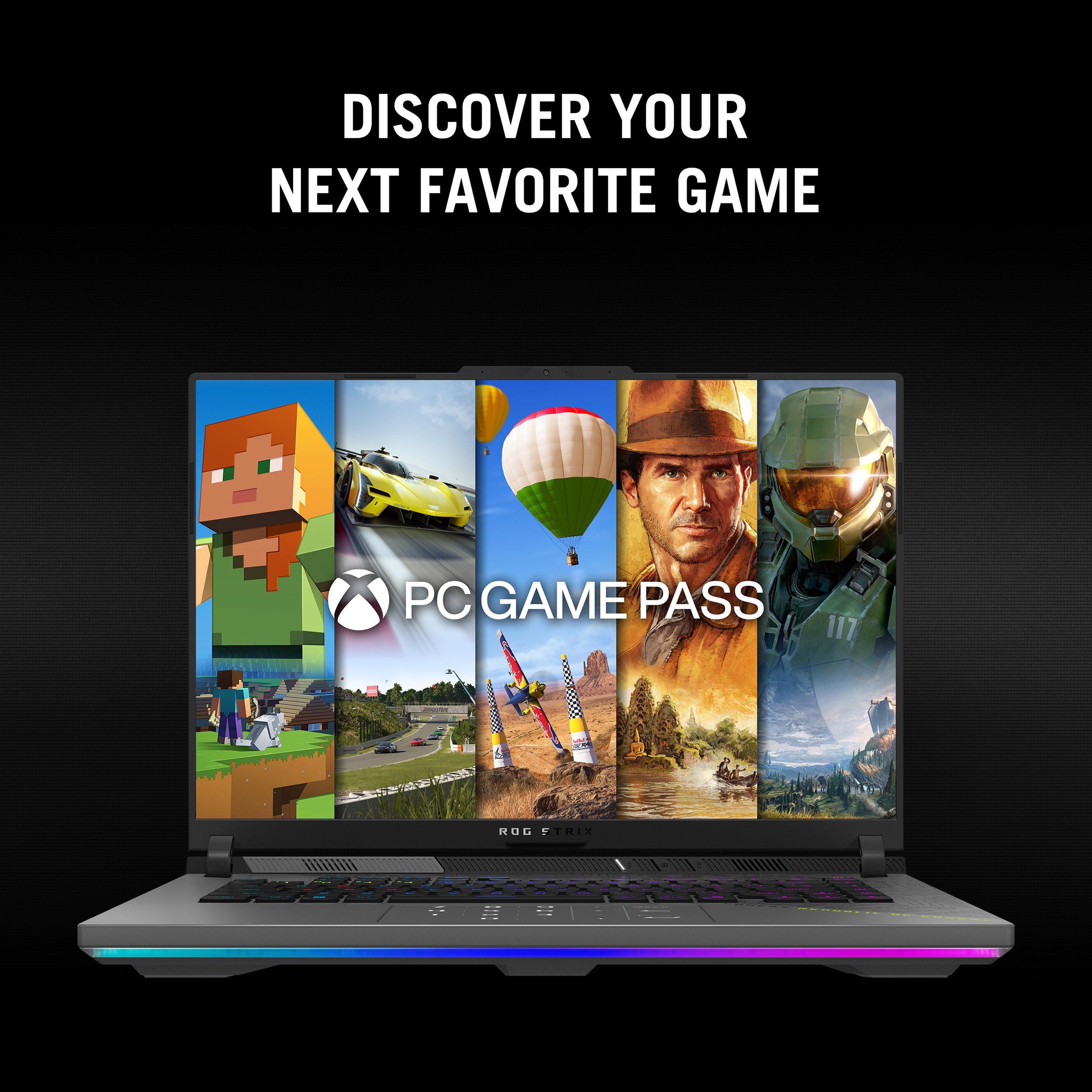 Black - ASUS - ASUS ROG Strix G16 16 FHD+ 165Hz Gaming Laptop - Ryzen 9 8940HX 16GB RAM 1TB SSD RTX 5070 - 12