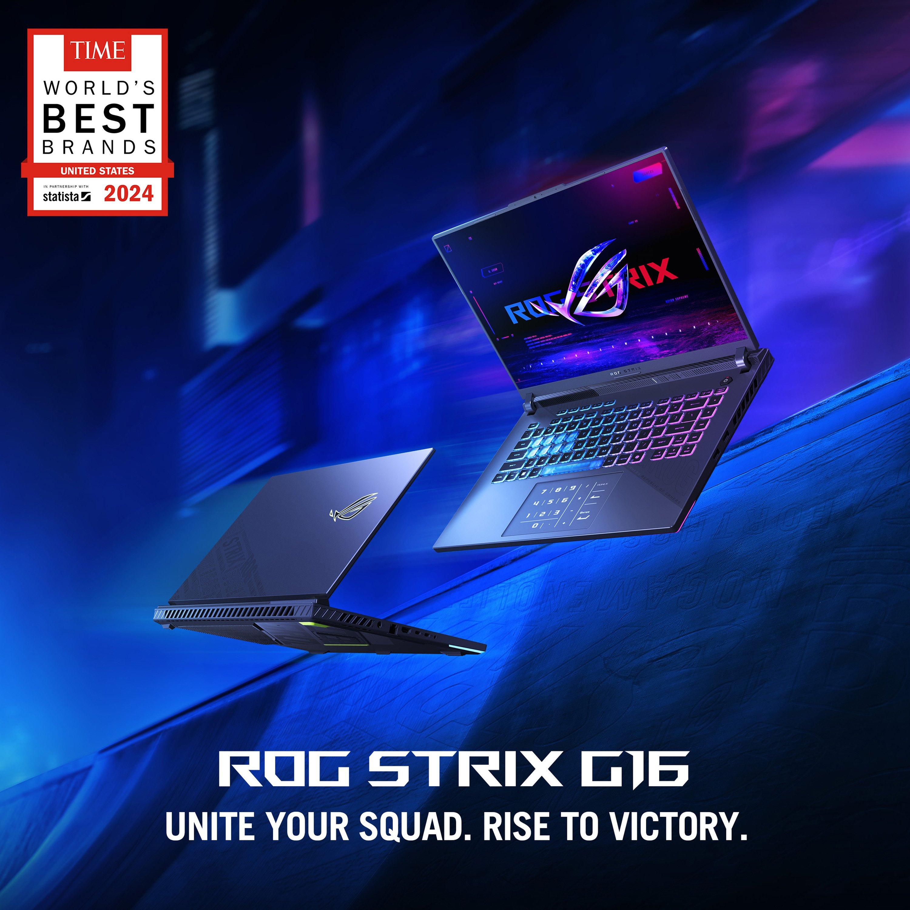 Black - ASUS - ASUS ROG Strix G16 16 FHD+ 165Hz Gaming Laptop - Ryzen 9 8940HX 16GB RAM 1TB SSD RTX 5070 - 6