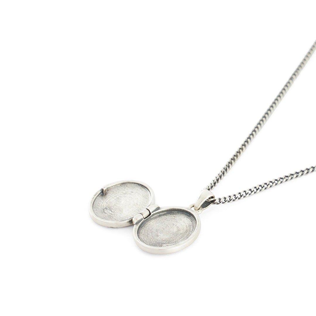 Silver - Serge DeNimes - Pergola Locket Necklace - 1