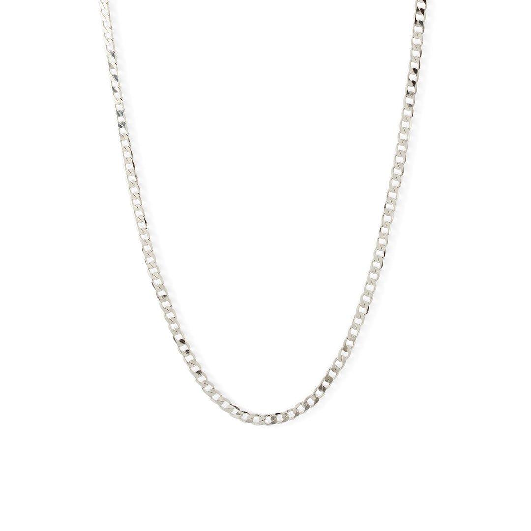 Silver - Serge DeNimes - Flat Cuban Chain - 1