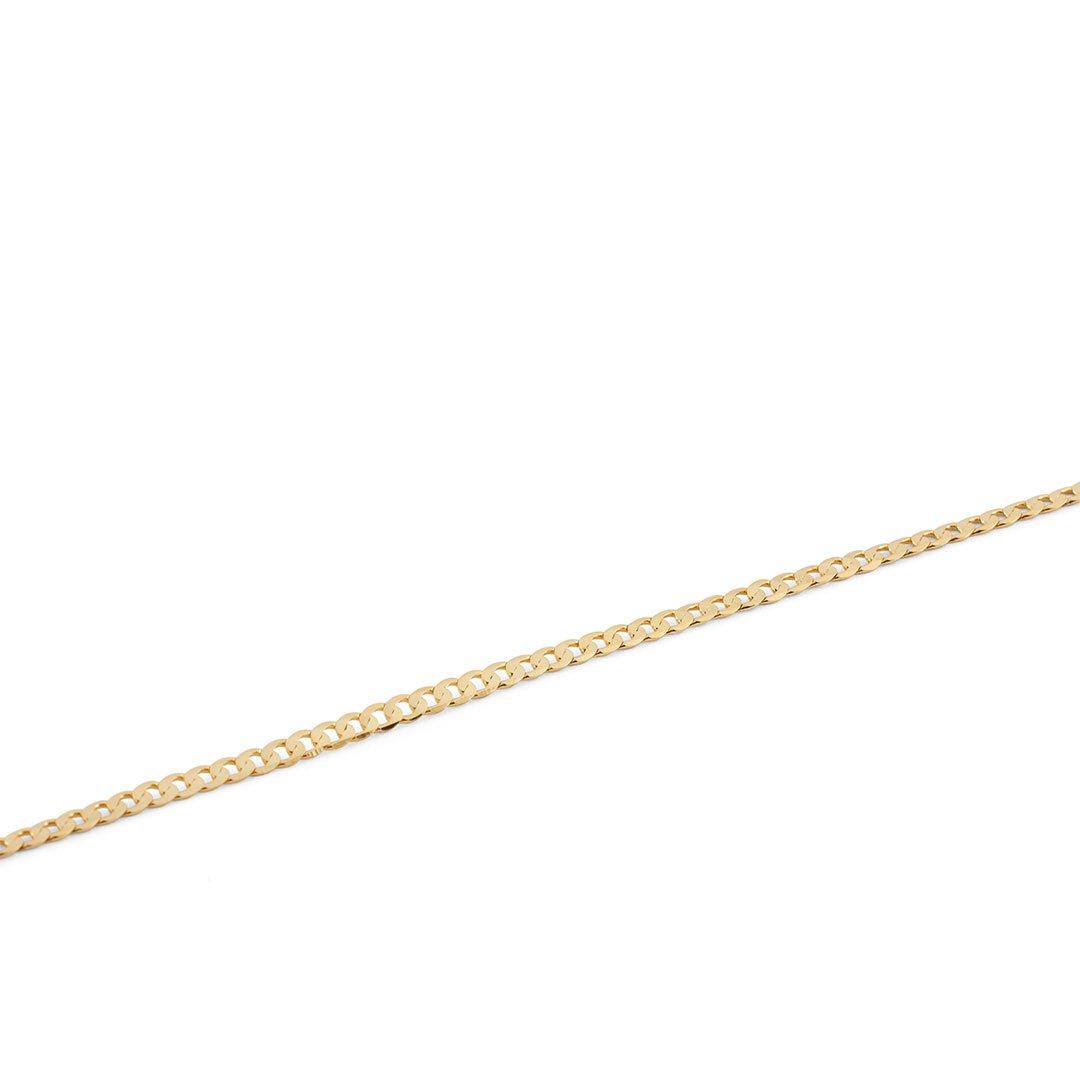 Gold - Serge DeNimes - Flat Cuban Chain - 2