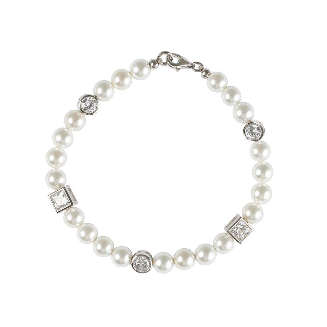 Silver - Serge DeNimes - Pearl Bracelet - 3