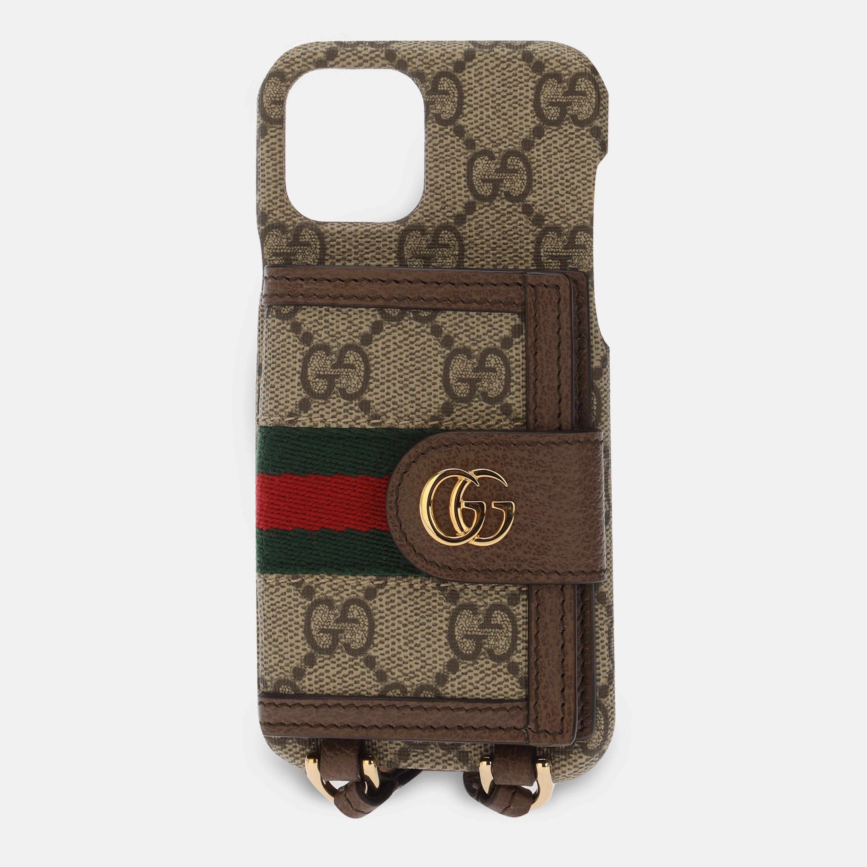 Beige/Ebony - Gucci - Gucci iPhone Case Ld99 - 1