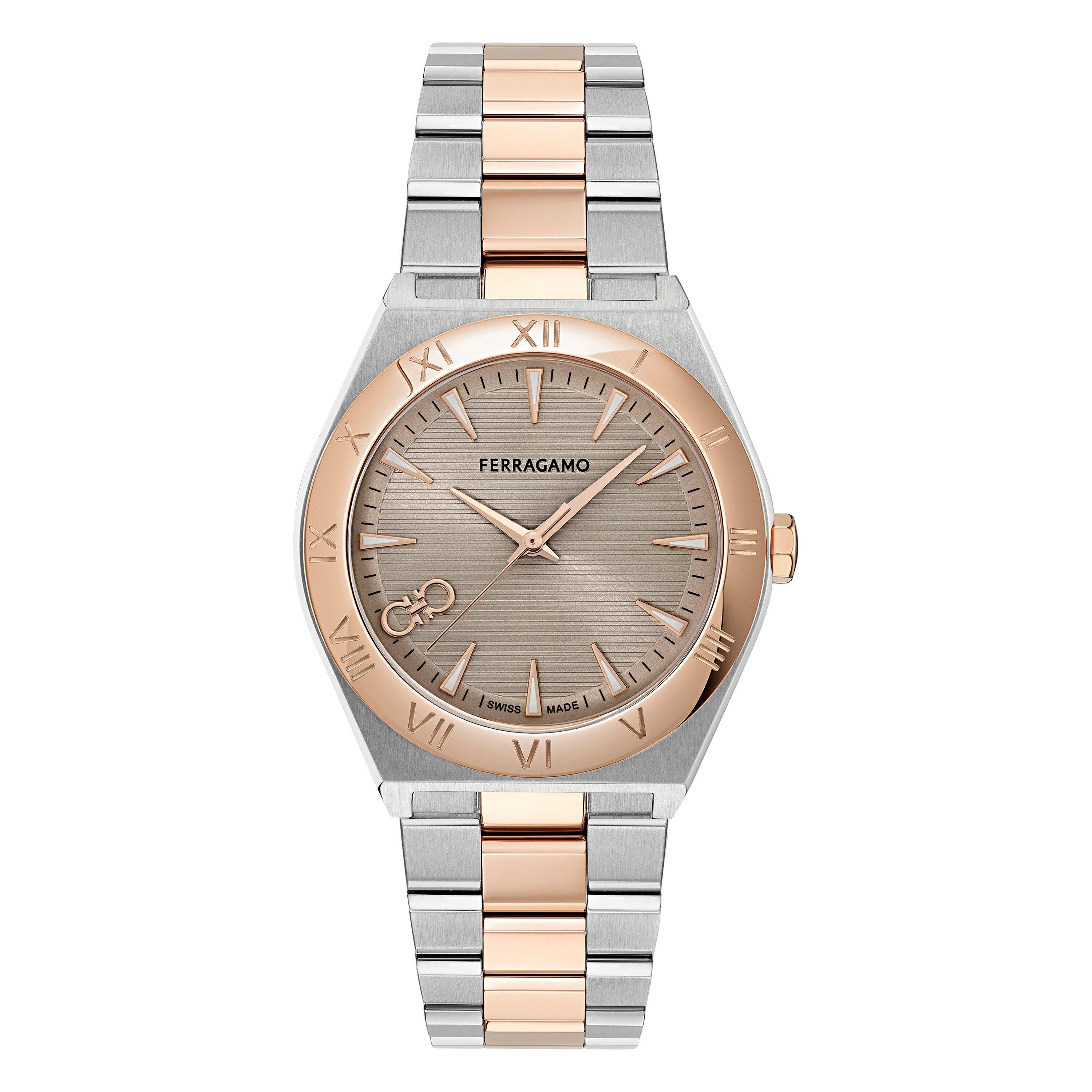 Ferragamo  Vega Analogue Quartz Watch - Grey/Metallics
