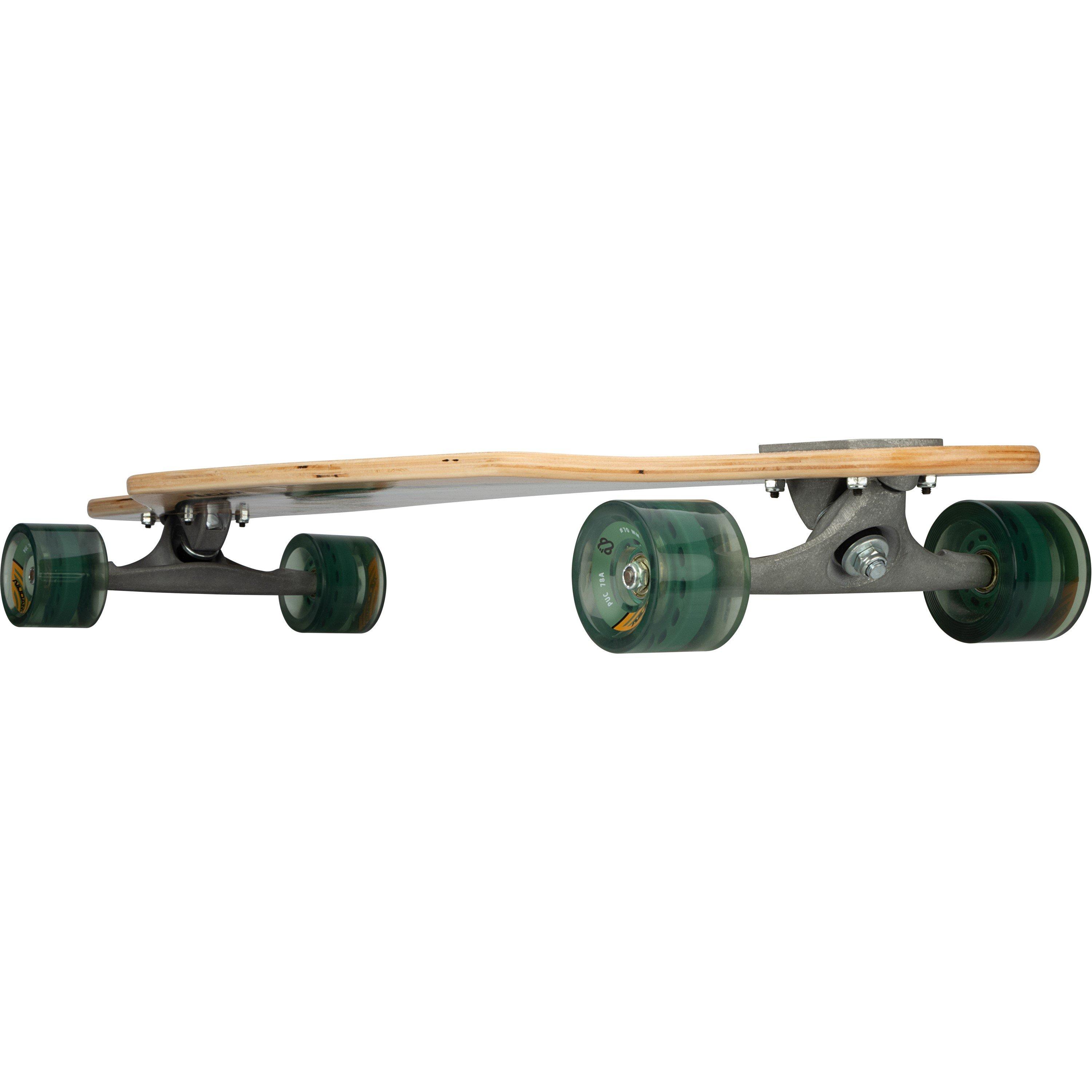 Green/Orange - Nijdam - Longboard Echo Coco 36 - 4