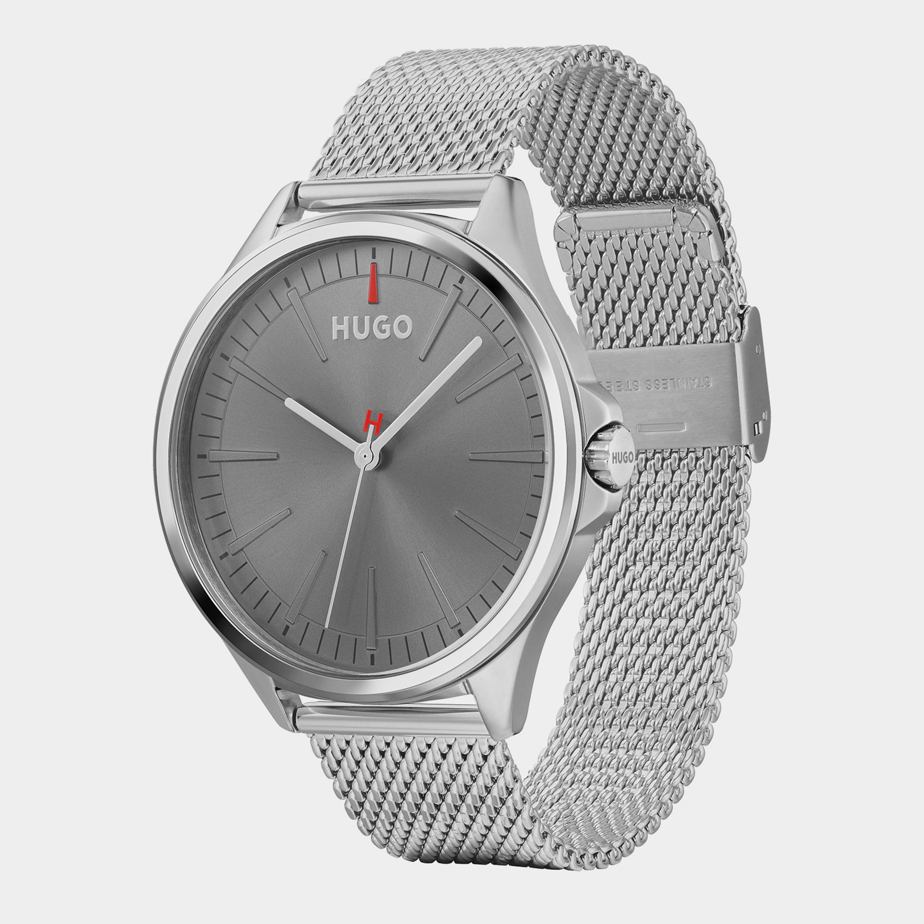 Grey - Hugo - HUGO Smash Watch Mens - 4