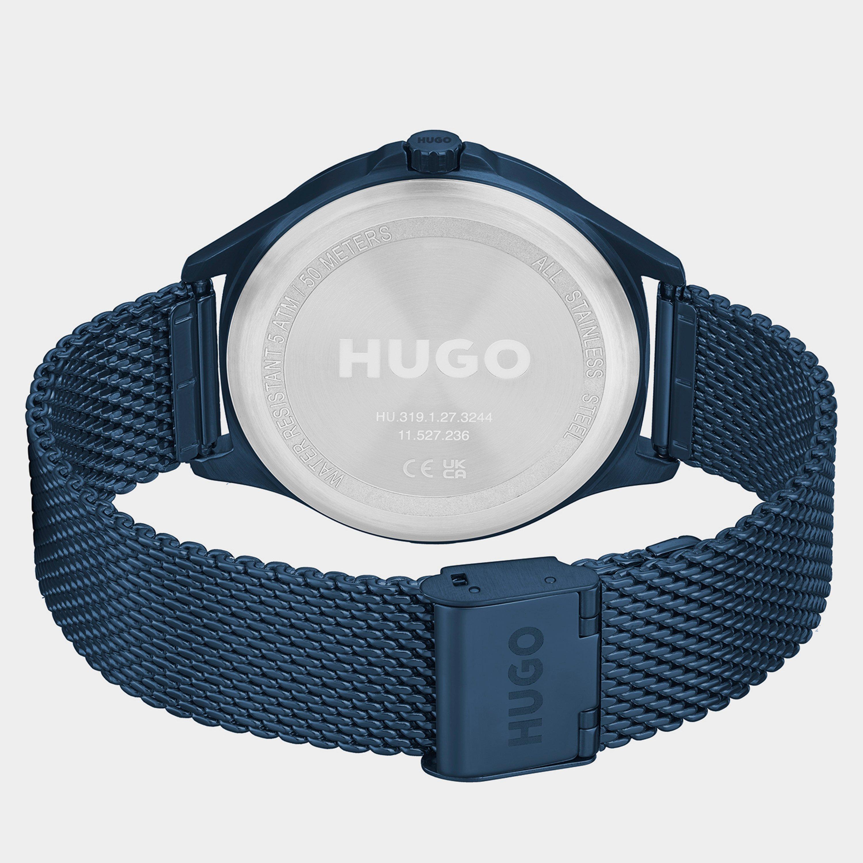 Blue - Hugo - HUGO Smash Watch Mens - 2