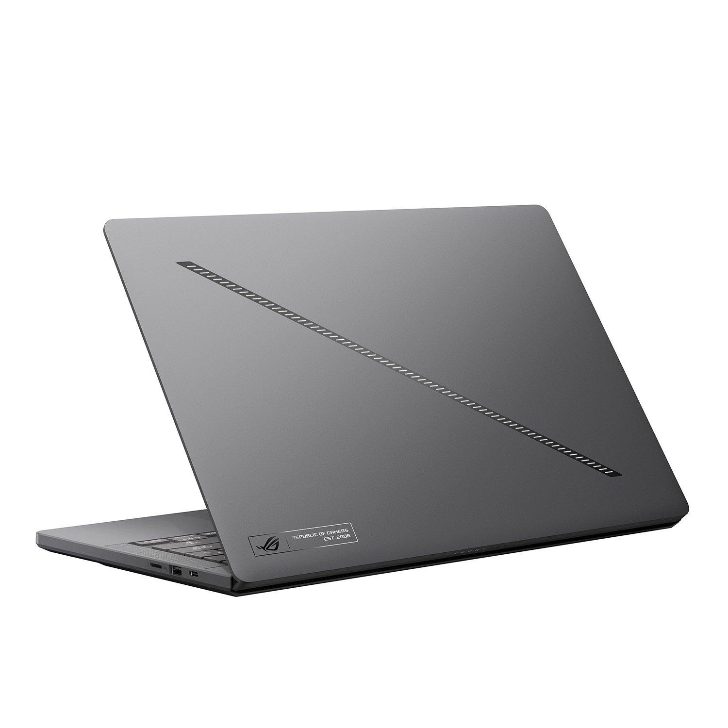 Black - ASUS - ASUS ROG Zephyrus G14 14 3K OLED 120Hz Gaming Laptop - Ryzen AI 9 465 16GB RAM 1TB SSD RTX 5060 - 3