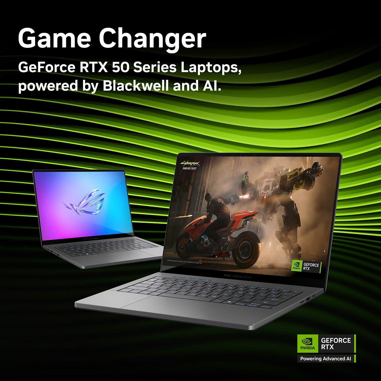 Black - ASUS - ASUS ROG Zephyrus G14 14 3K OLED 120Hz Gaming Laptop - Ryzen AI 9 465 16GB RAM 1TB SSD RTX 5060 - 6