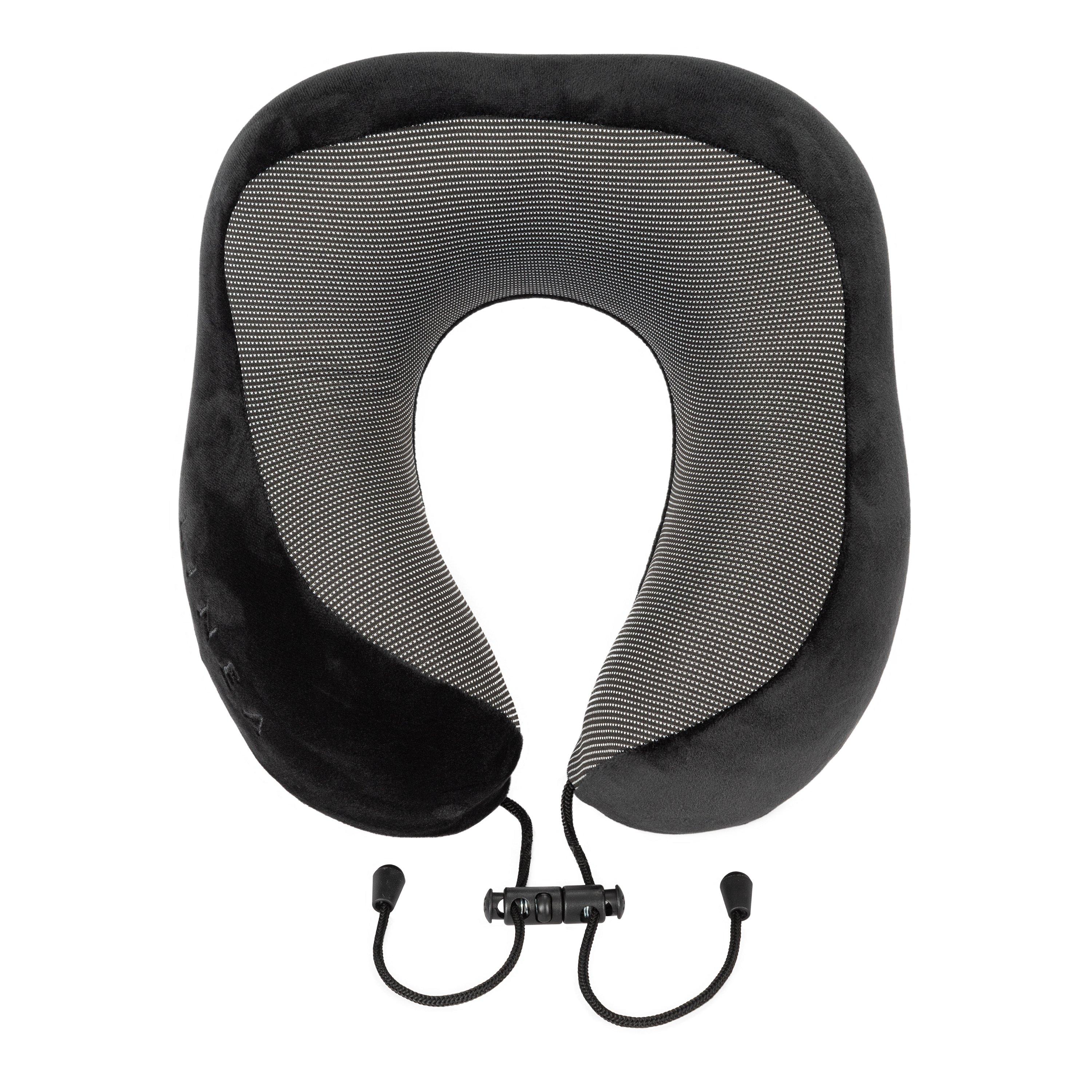 Linea  Memory Foam Neck Pillow - Black