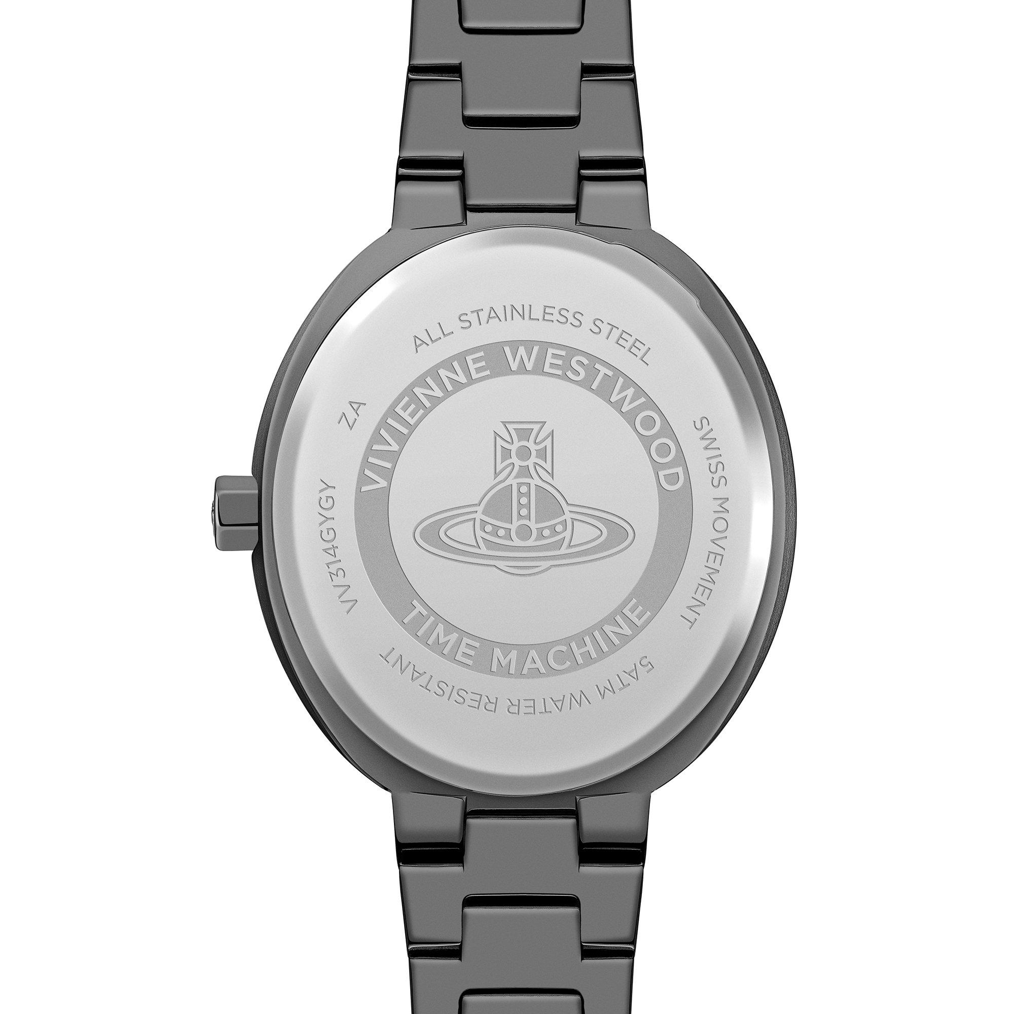 Grey/IP Gun - Vivienne Westwood - Armour Watch - 5
