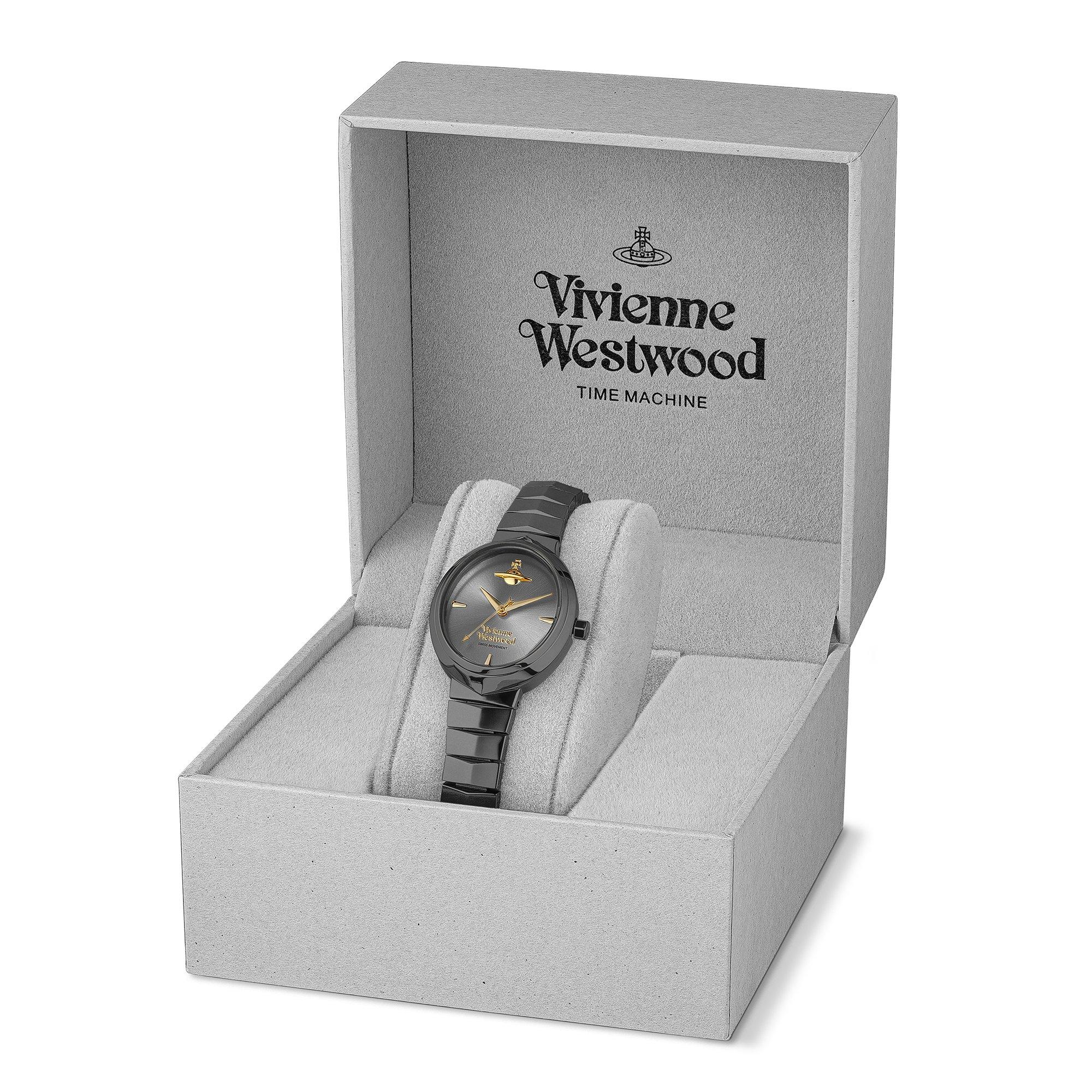 Grey/IP Gun - Vivienne Westwood - Armour Watch - 6