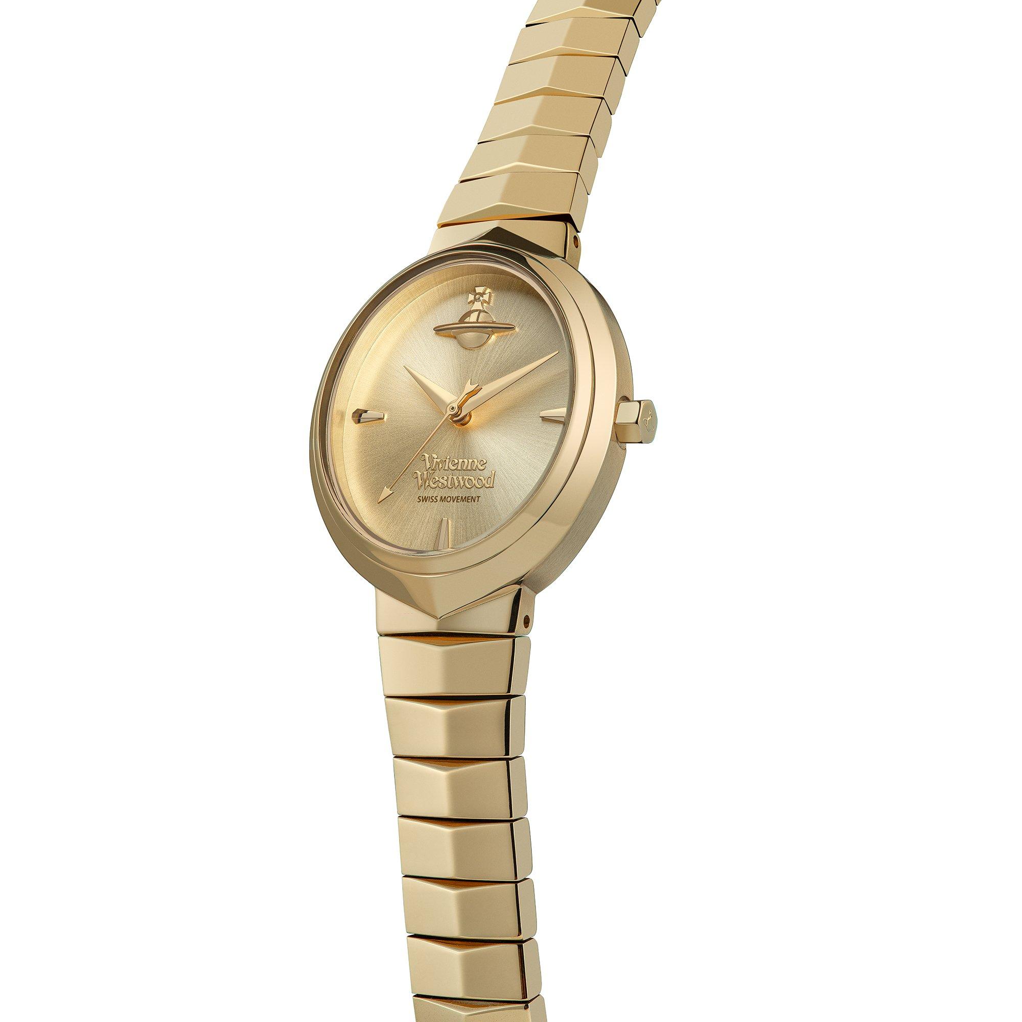 Champagne/Gold - Vivienne Westwood - Armour Watch - 2