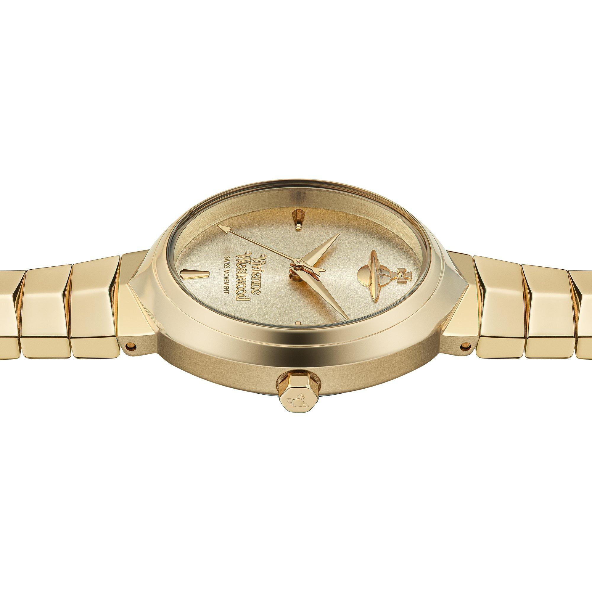Champagne/Gold - Vivienne Westwood - Armour Watch - 4