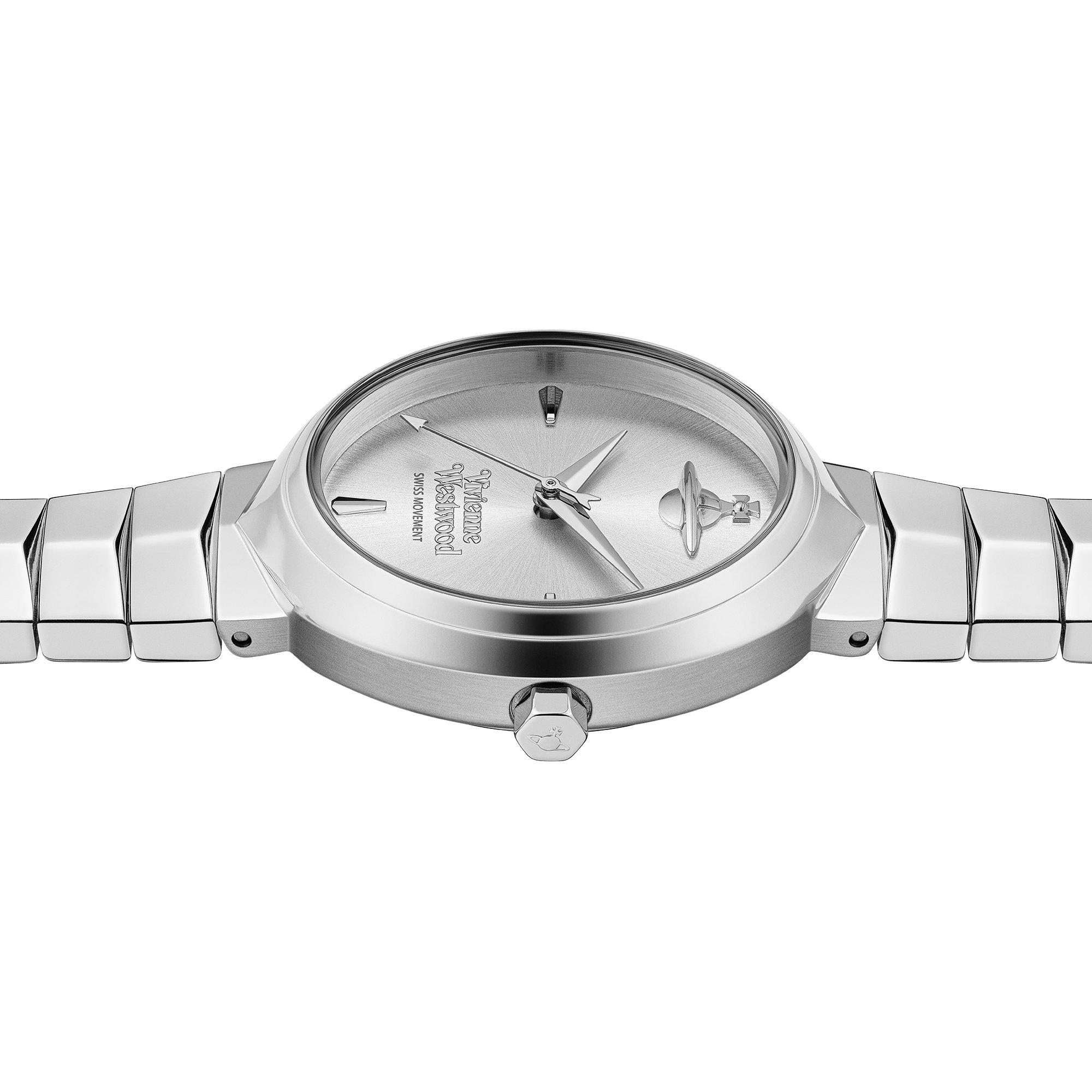 Silver/Silver - Vivienne Westwood - Armour Watch - 4