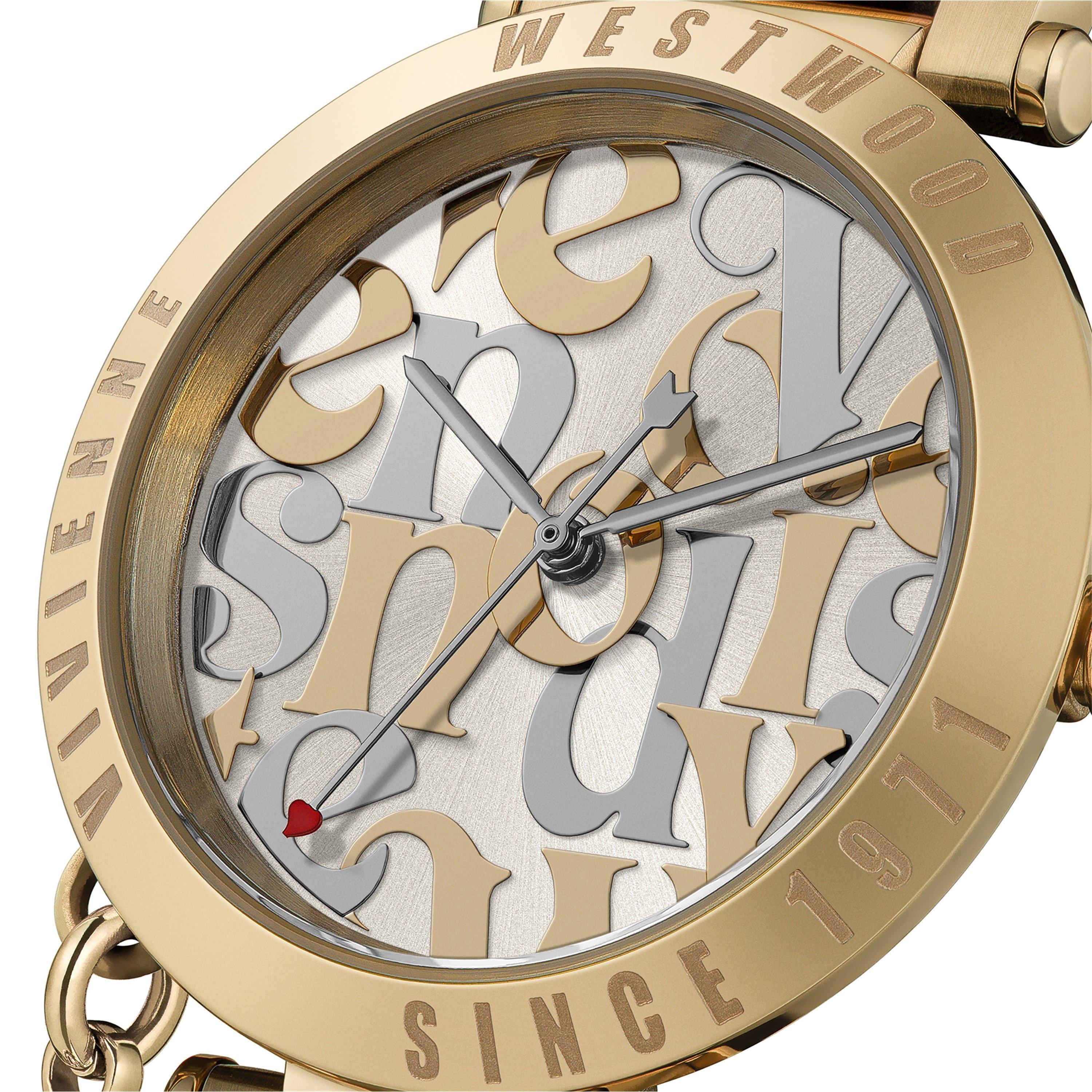 Champagne /Gold - Vivienne Westwood - Orb Logomania Watch - 3