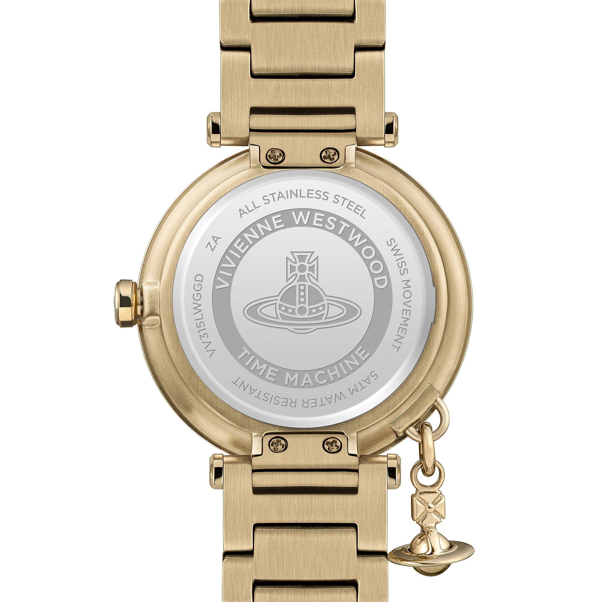 Champagne /Gold - Vivienne Westwood - Orb Logomania Watch - 5