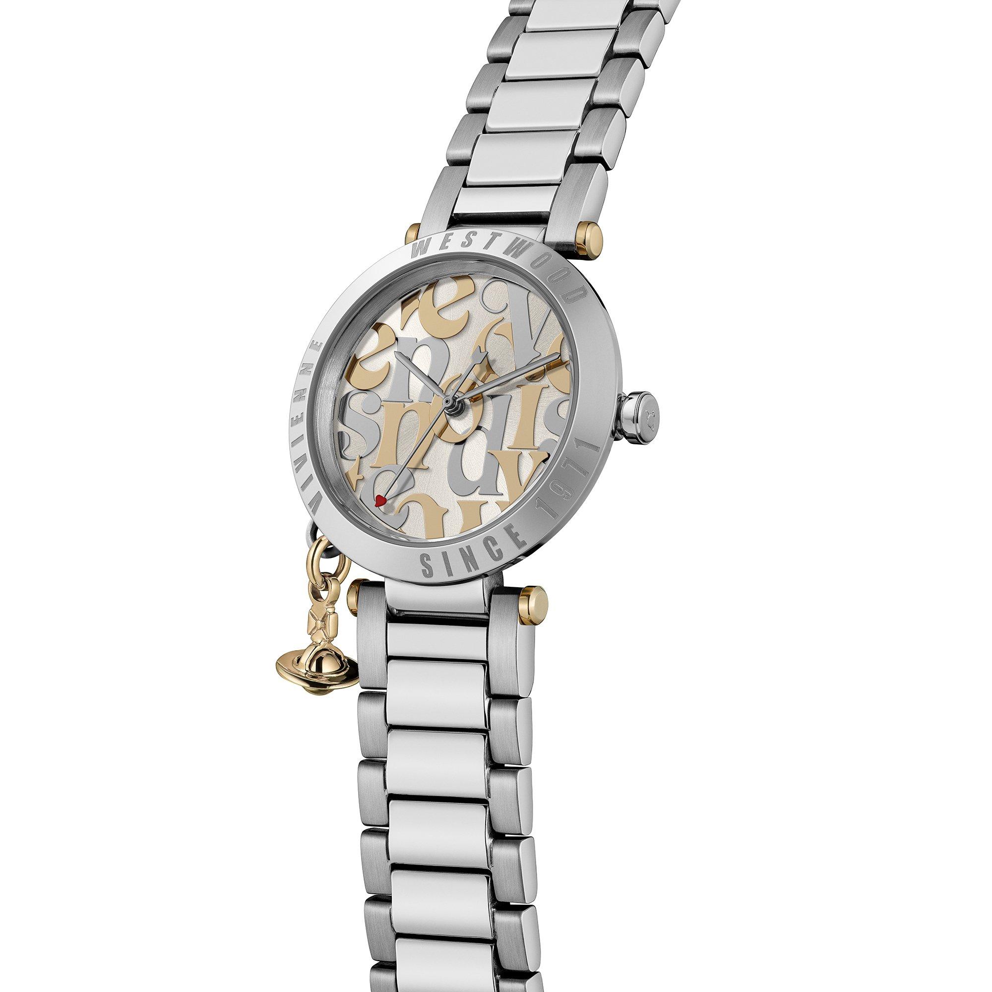 Silver/Silver - Vivienne Westwood - Orb Logomania Watch - 2