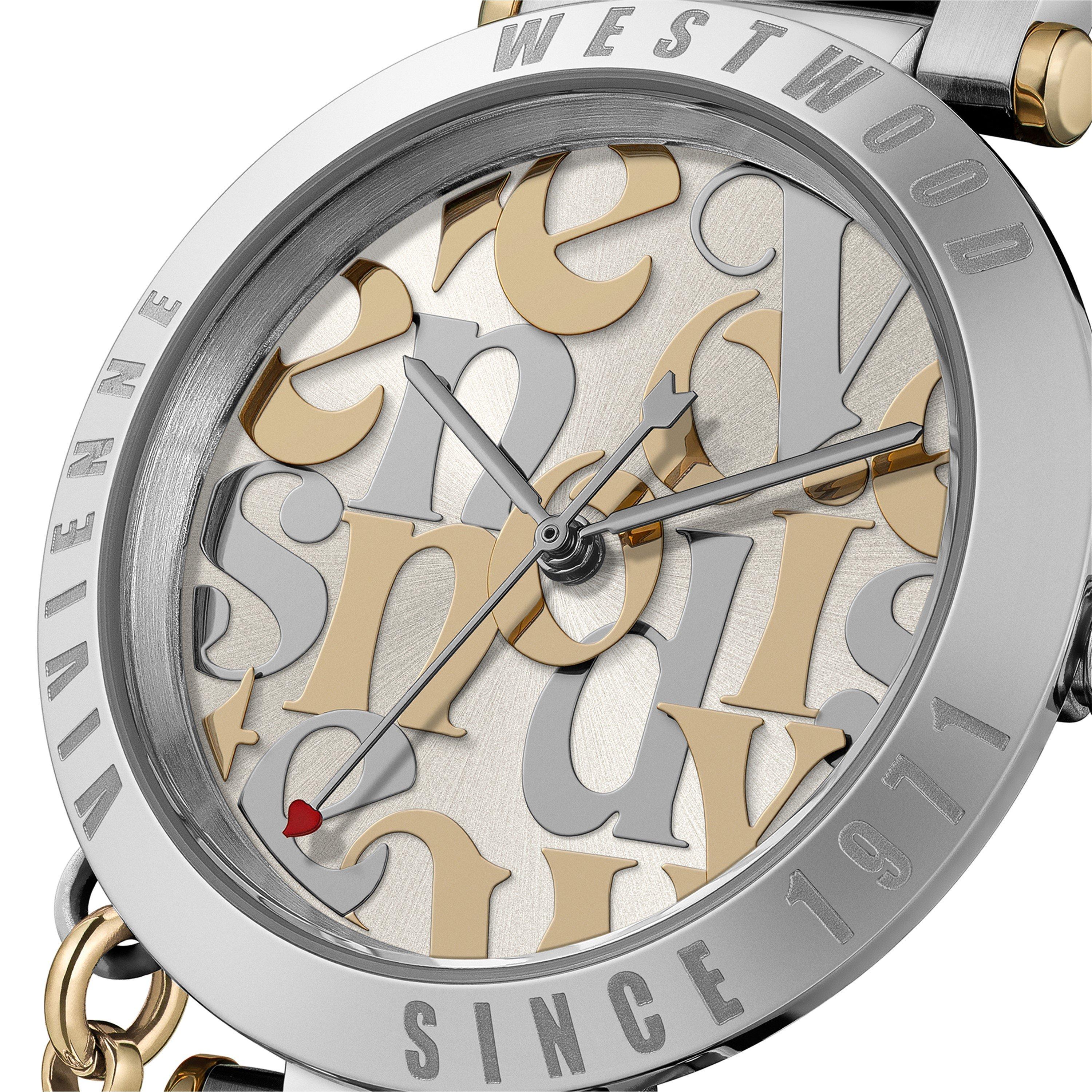 Silver/Silver - Vivienne Westwood - Orb Logomania Watch - 3