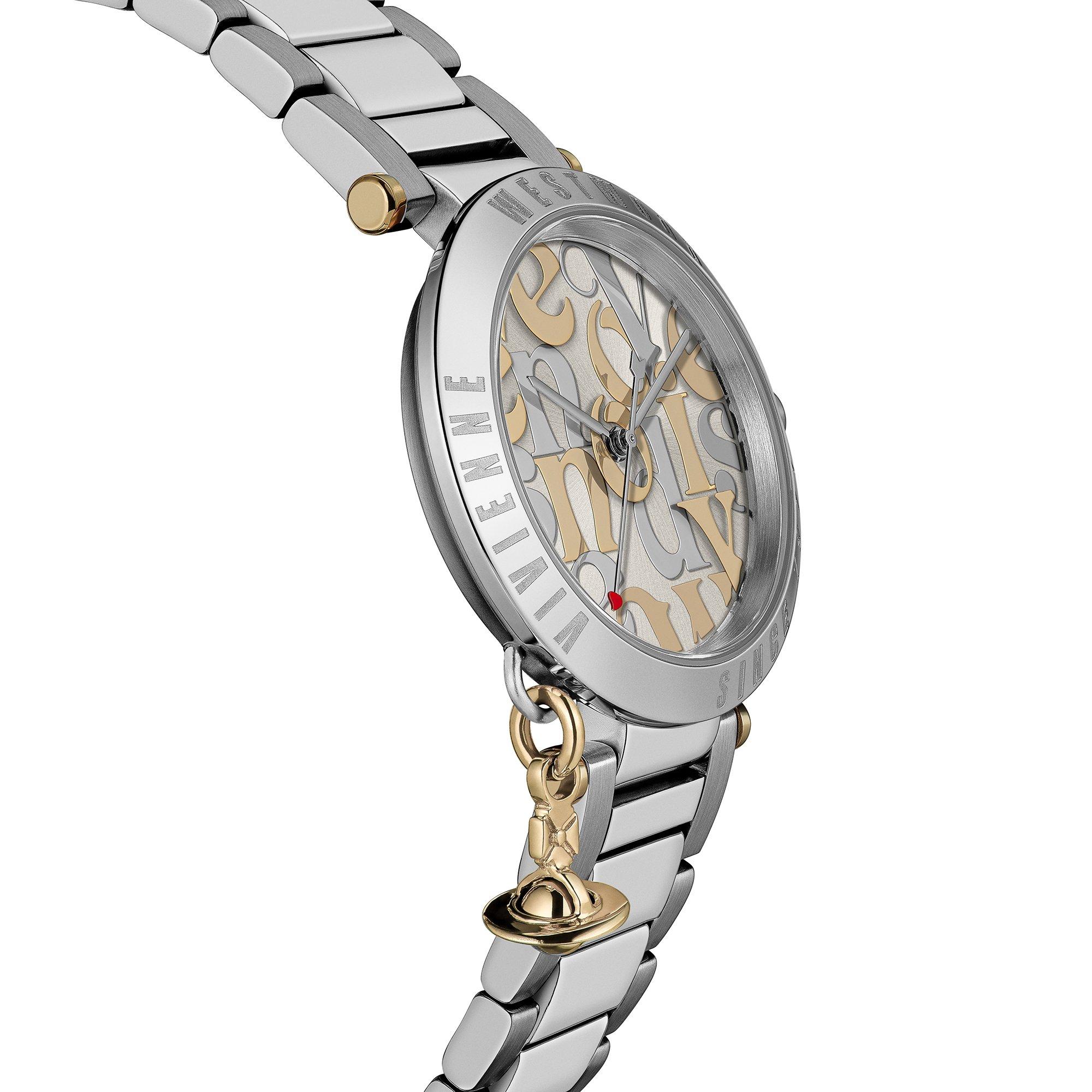 Silver/Silver - Vivienne Westwood - Orb Logomania Watch - 4