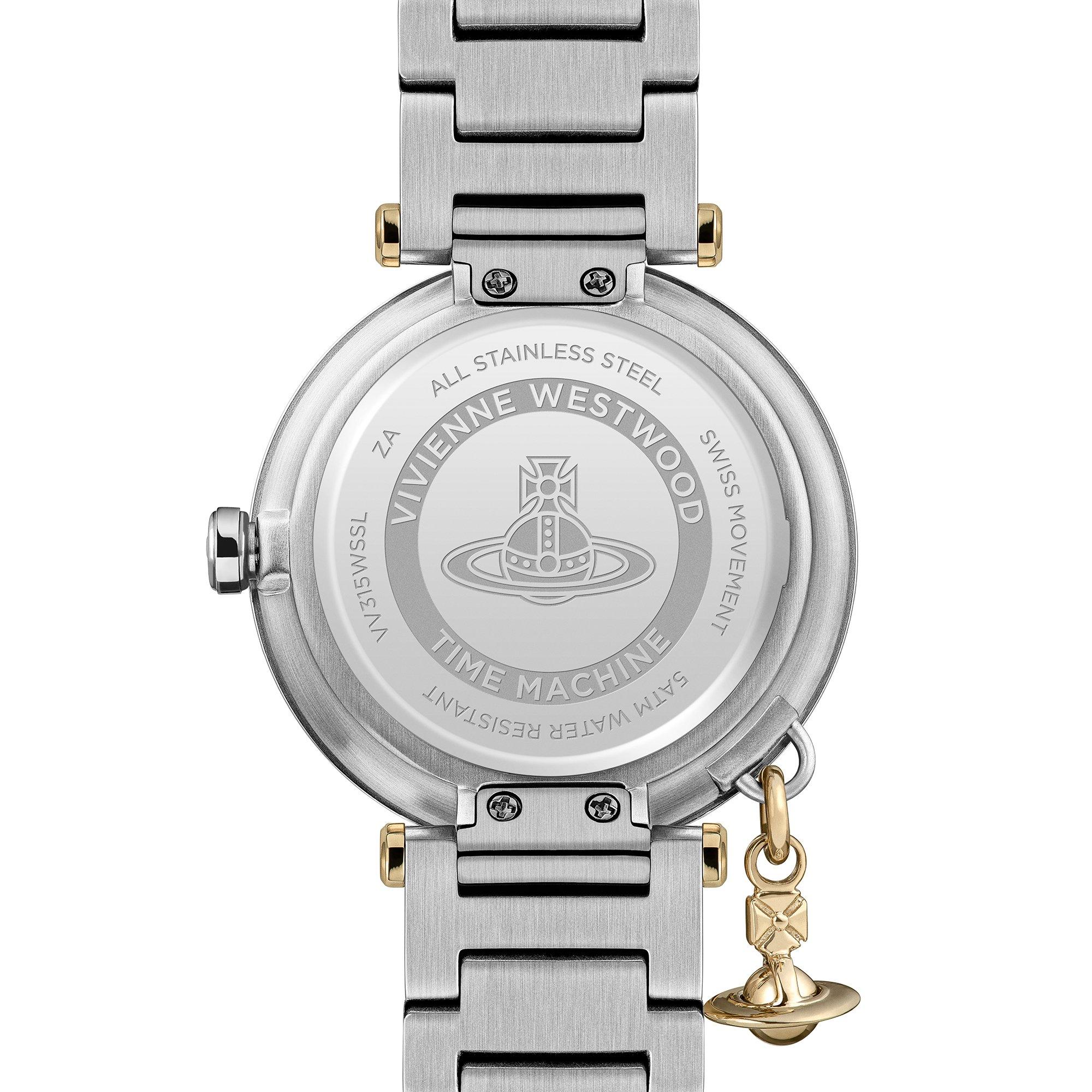 Silver/Silver - Vivienne Westwood - Orb Logomania Watch - 5