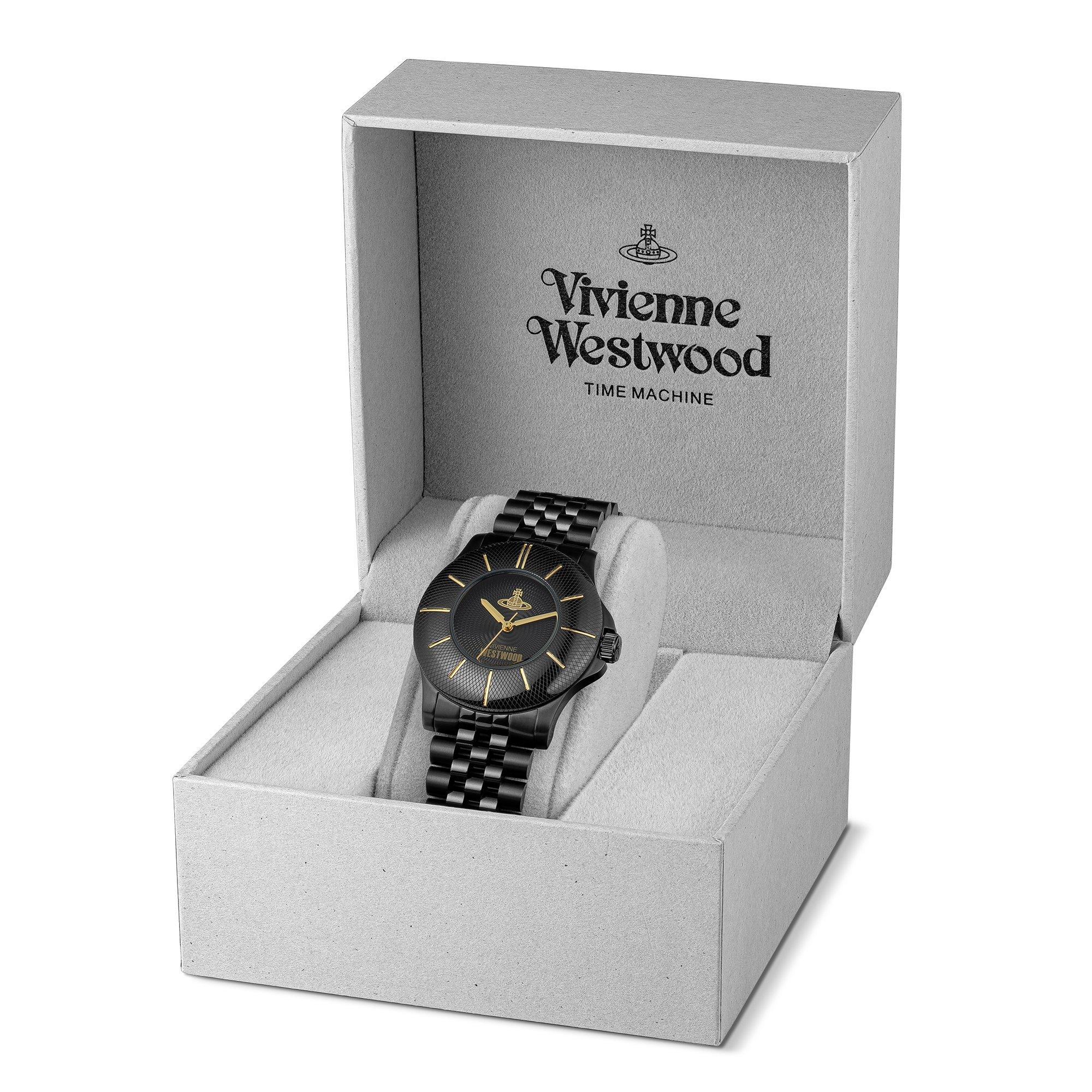 Black/IP Black - Vivienne Westwood - Walbrook Watch - 6