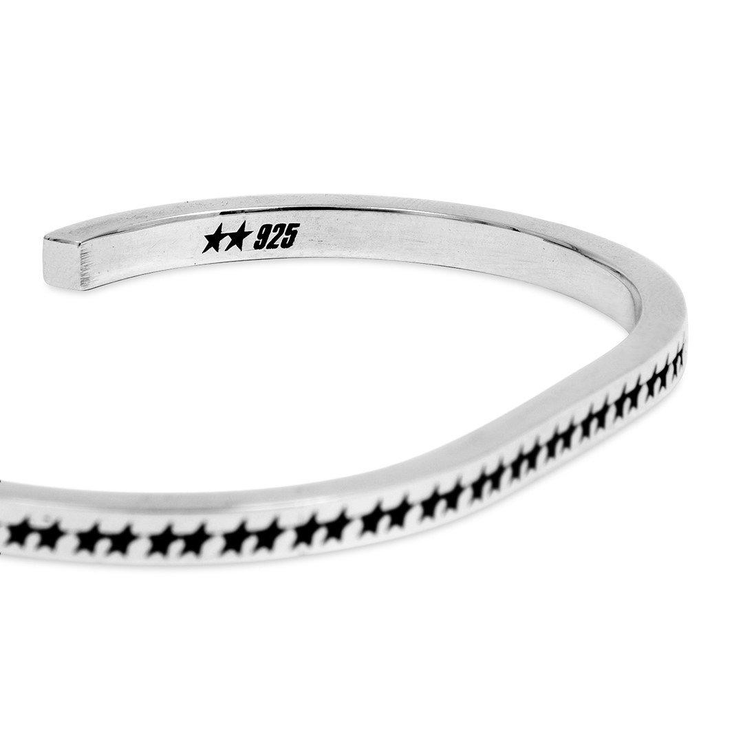 Silver - TWOJEYS - Men's Iconic Mono Cuff Bracelet - 2