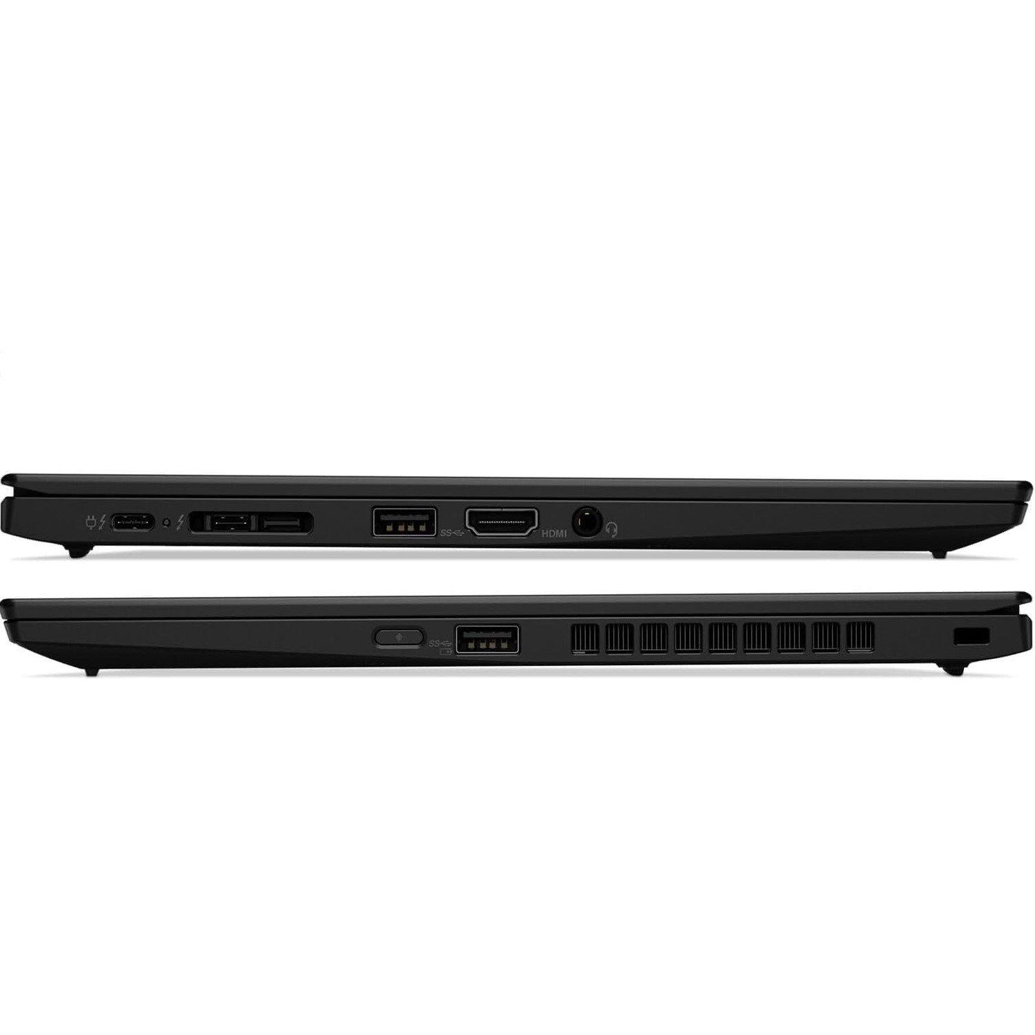 Black - Lenovo - Refurbished Lenovo ThinkPad X1 Carbon Gen 8 14 Inch Laptop - Intel Core i5-10310U 16GB 1TB SSD - 4