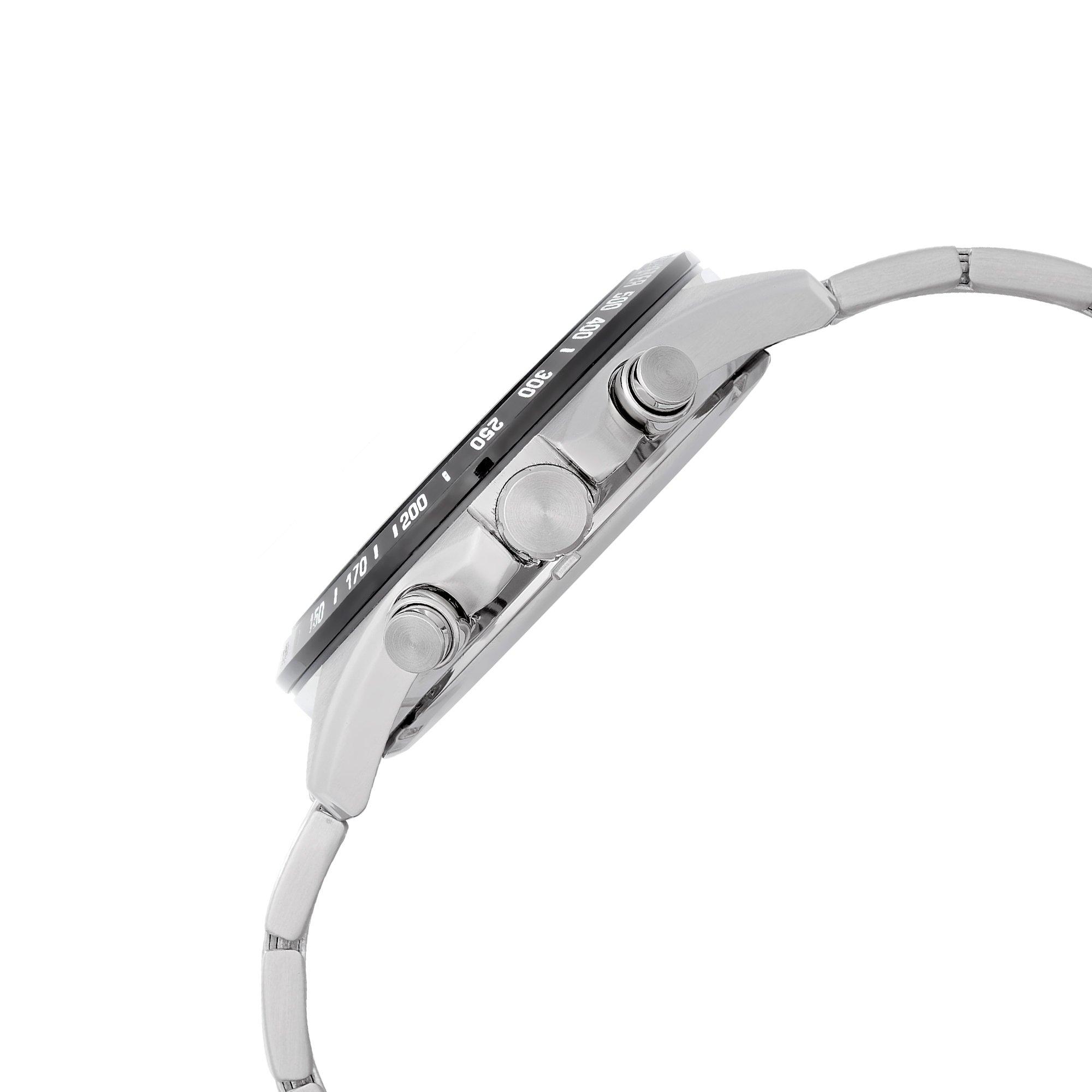 Zilver - Lorus - Men's Chronograph Analogue Quartz Watches - 4