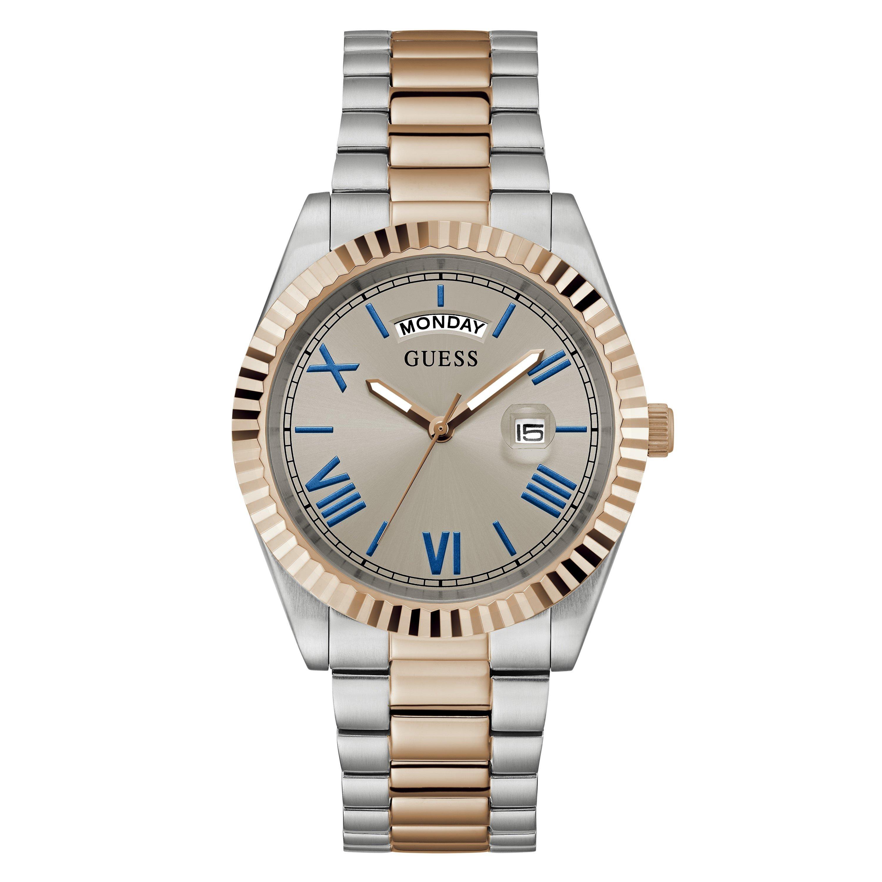 Guess Men's Connoisseur Analogue Quartz Watch - Grey/Metallics