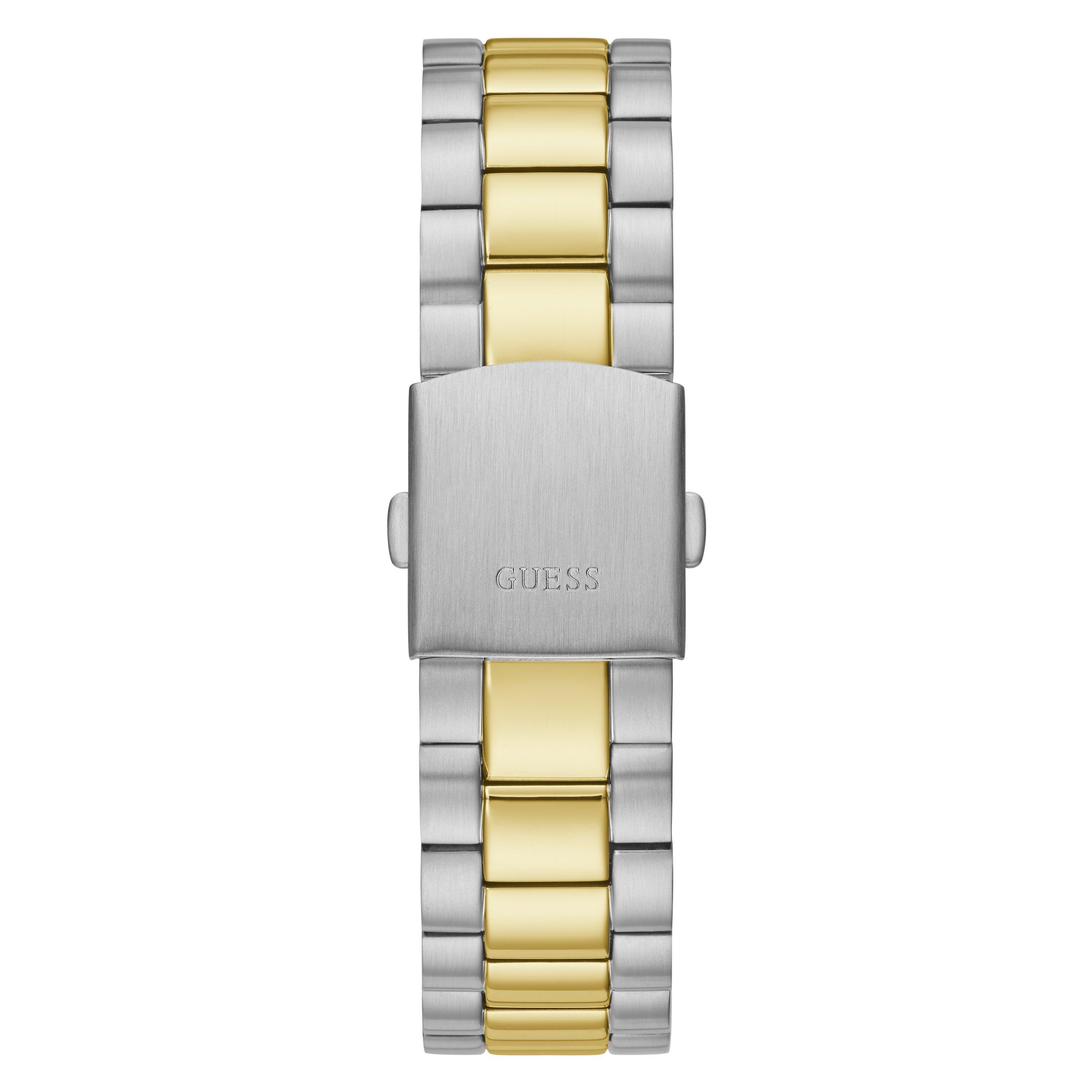 Zwart/Metallics - Guess - Men's Connoisseur Analogue Quartz Watch - 3