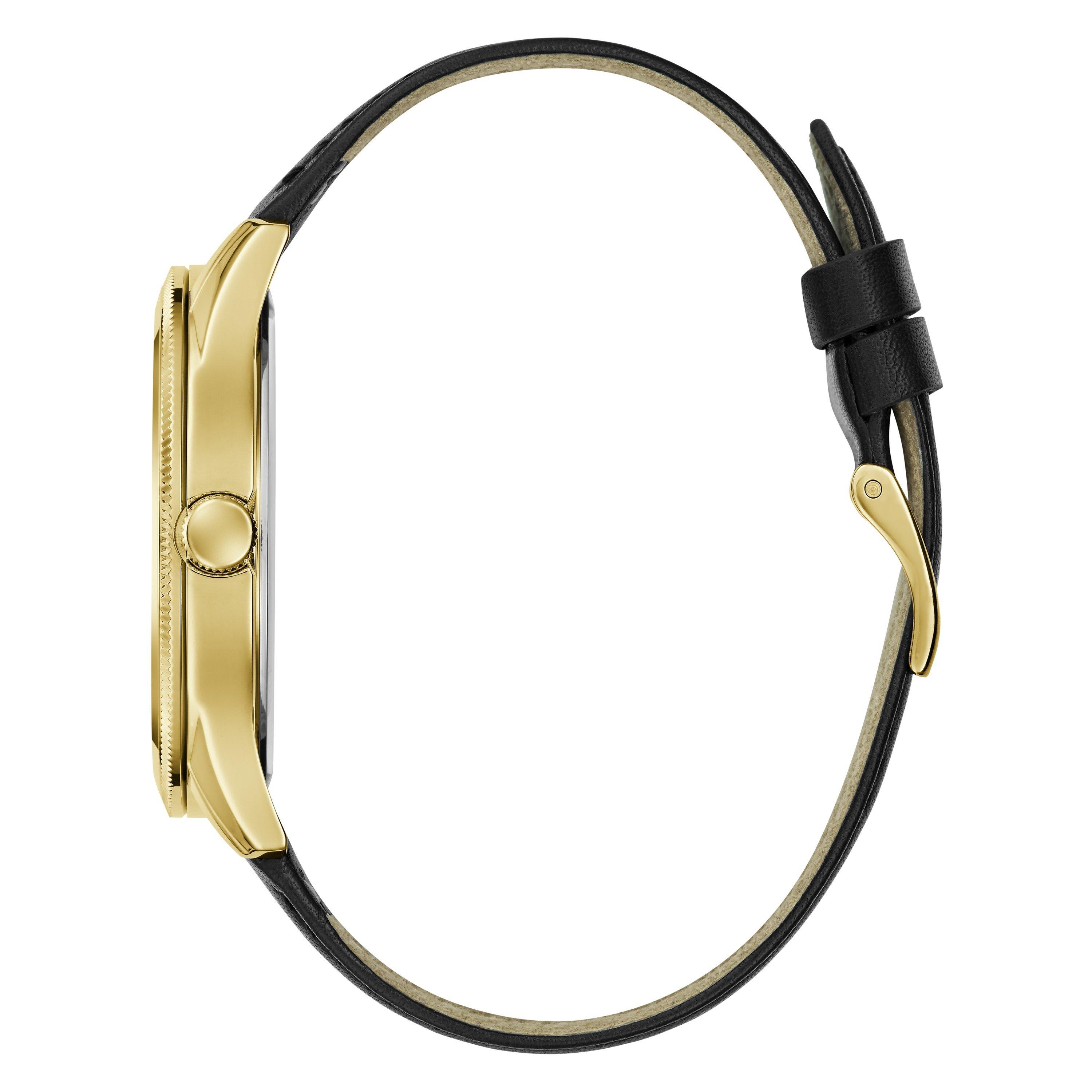 Green/Gold - Guess - Men's Analogue Quartz Watch - 2