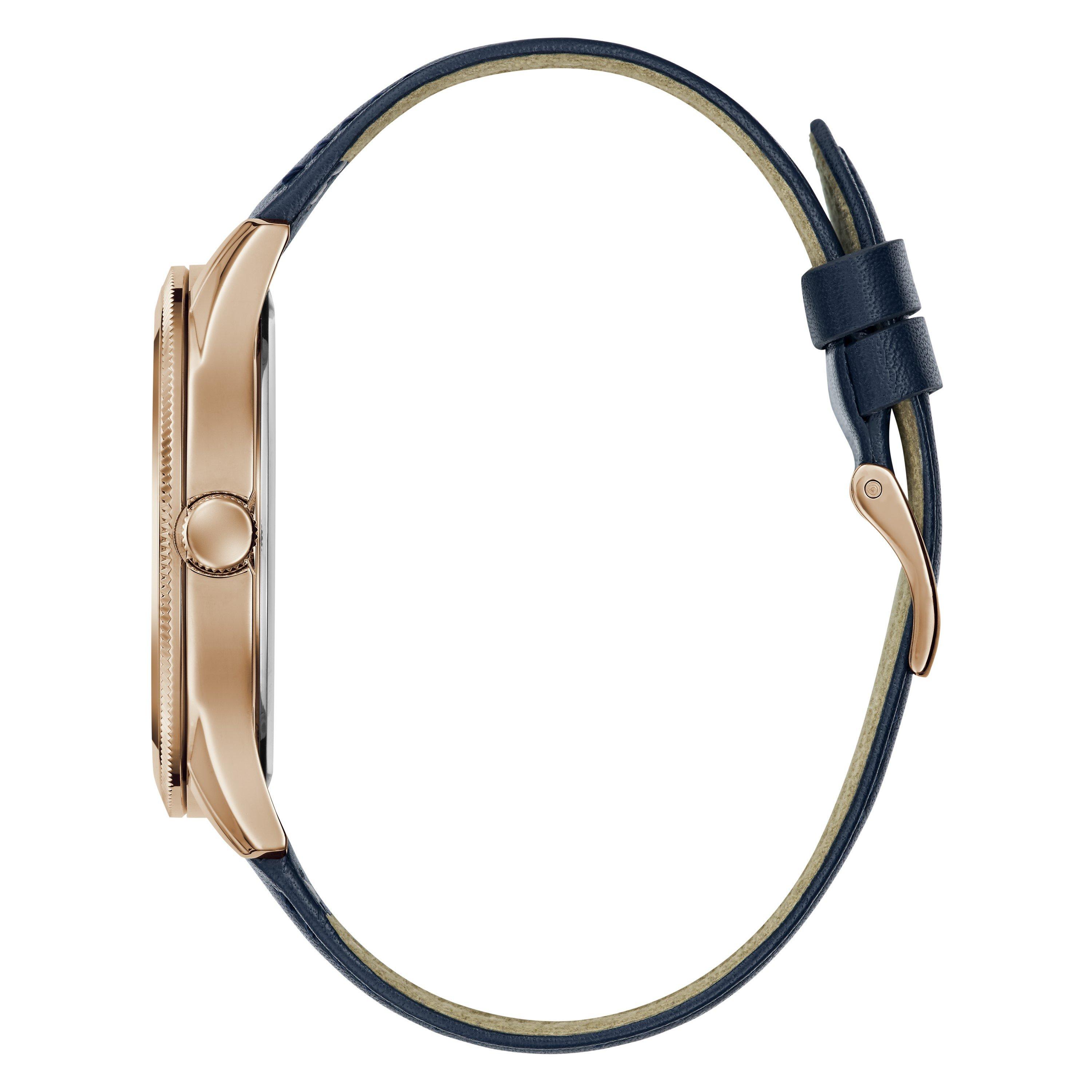 Bleus/Métalliques - Guess - Men's Analogue Quartz Watch - 2