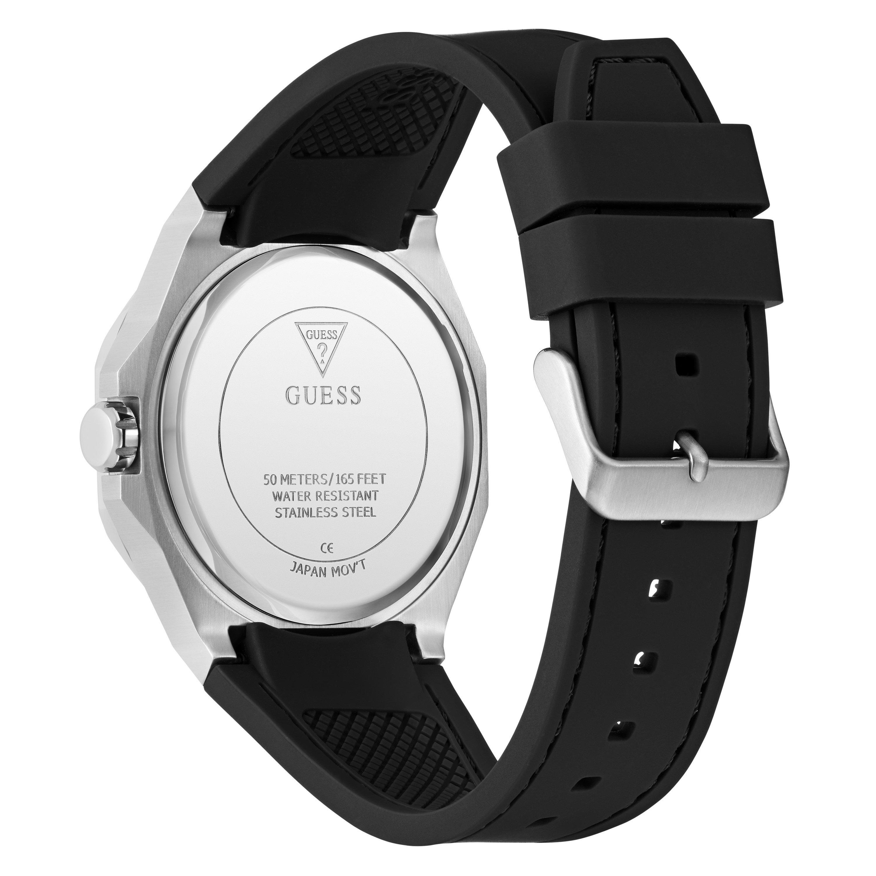 Grün/Silber - Guess - Men's Jewell Emperor Analogue Quartz Watch - 4