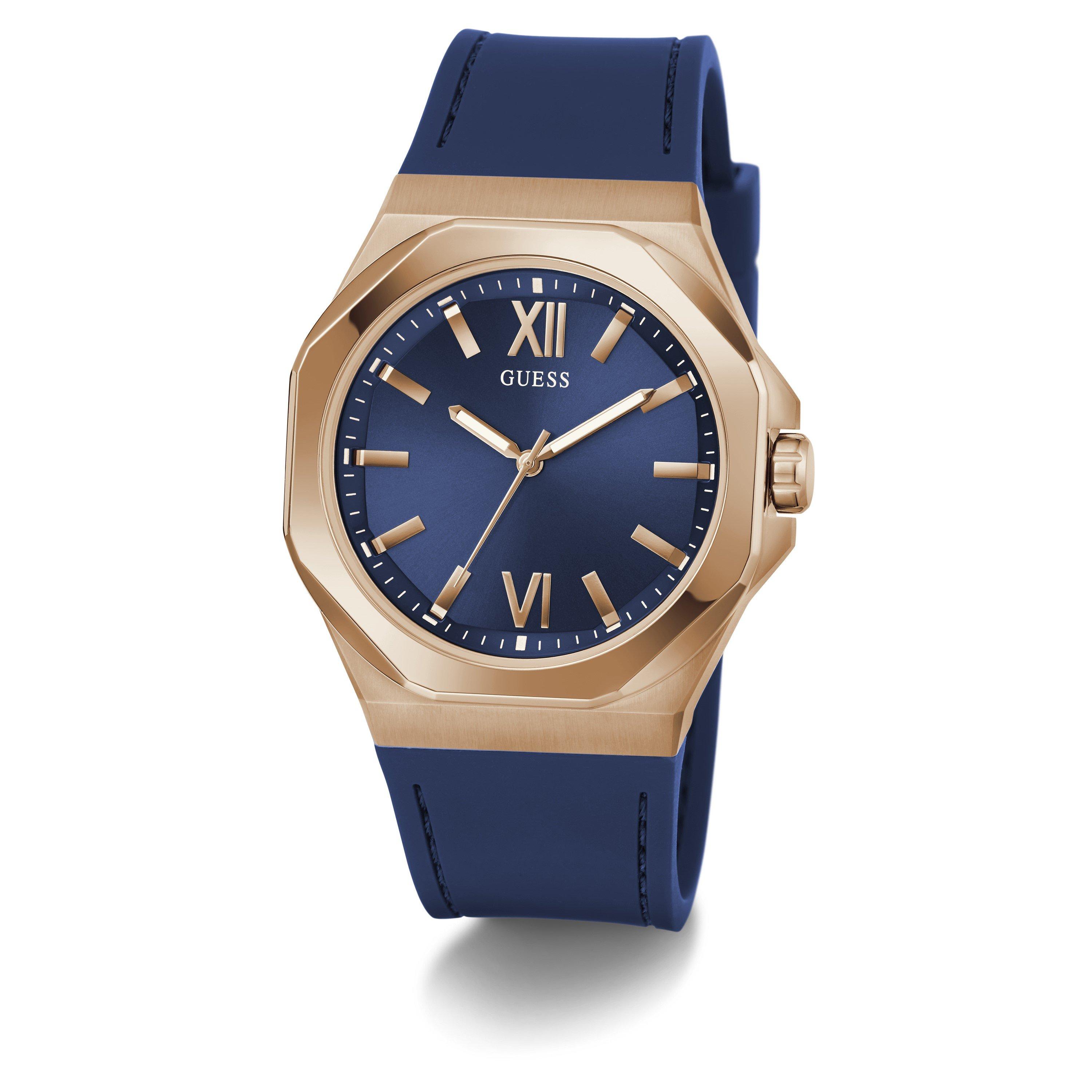 Blu/Metallici - Guess - Men's Jewell Emperor Analogue Quartz Watch - 6