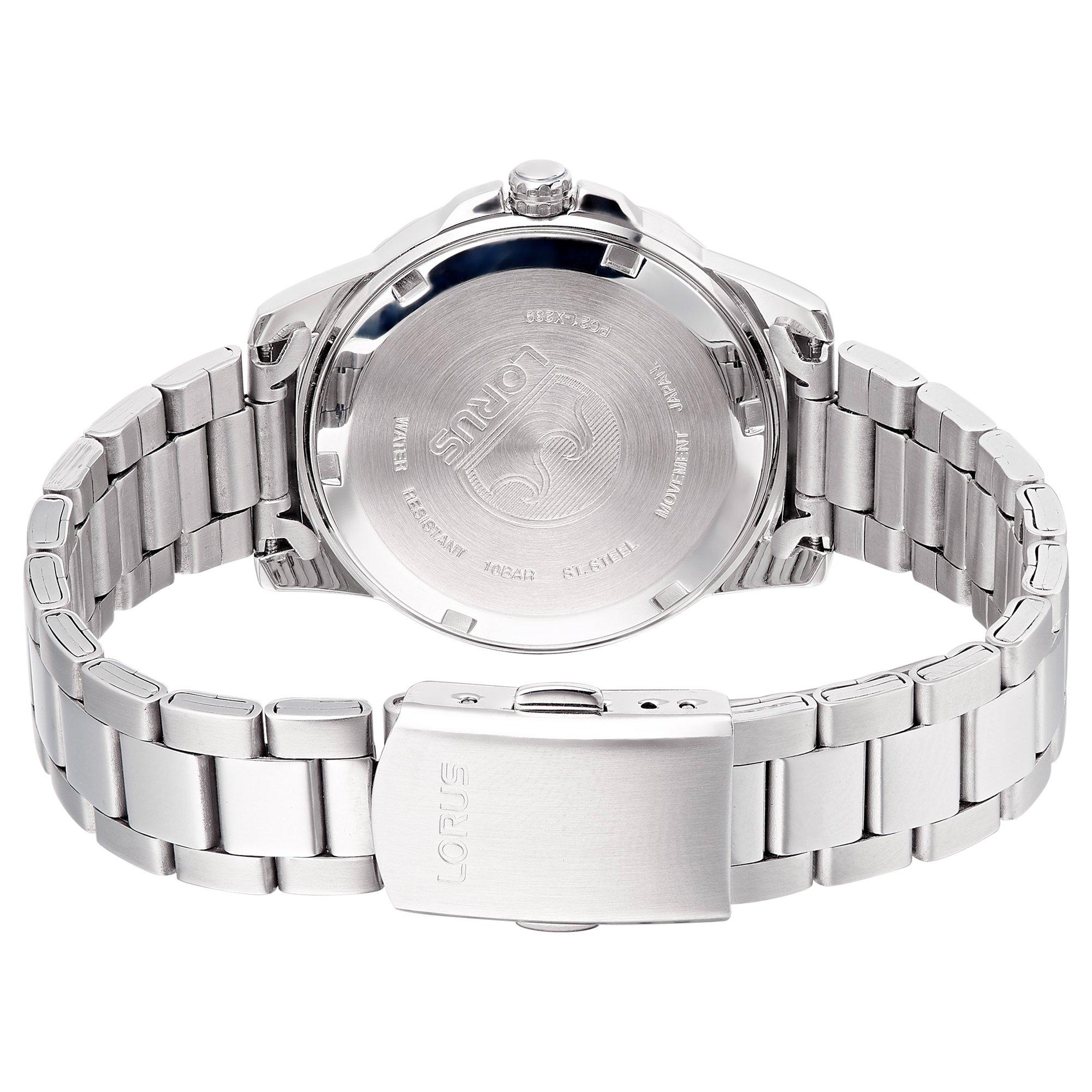 Silver - Lorus - Women's Sport Water Resistant Analogue Quartz Watch - 3