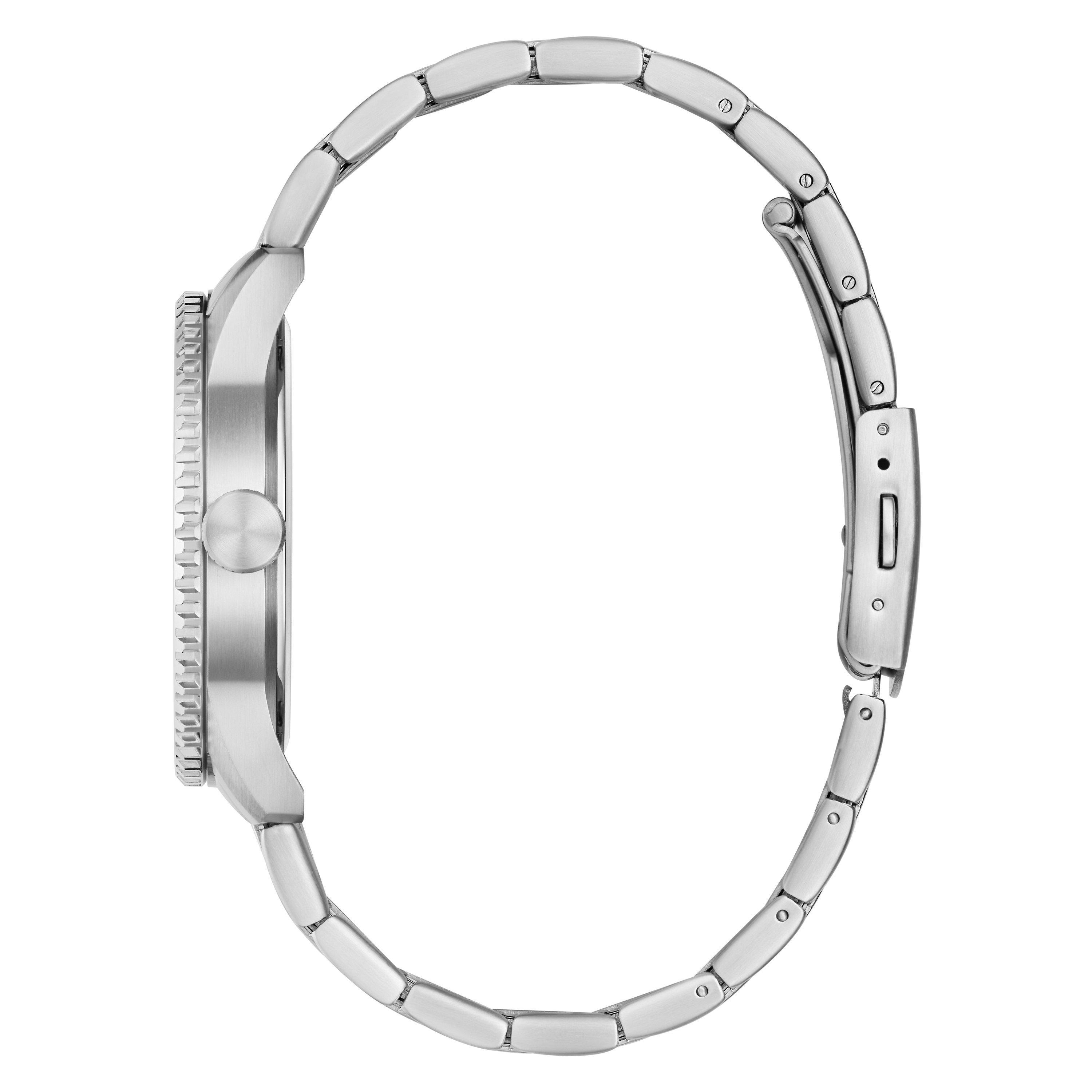 Zwart/Zilver - Guess - Men's Varsity Analogue Quartz Watch - 2