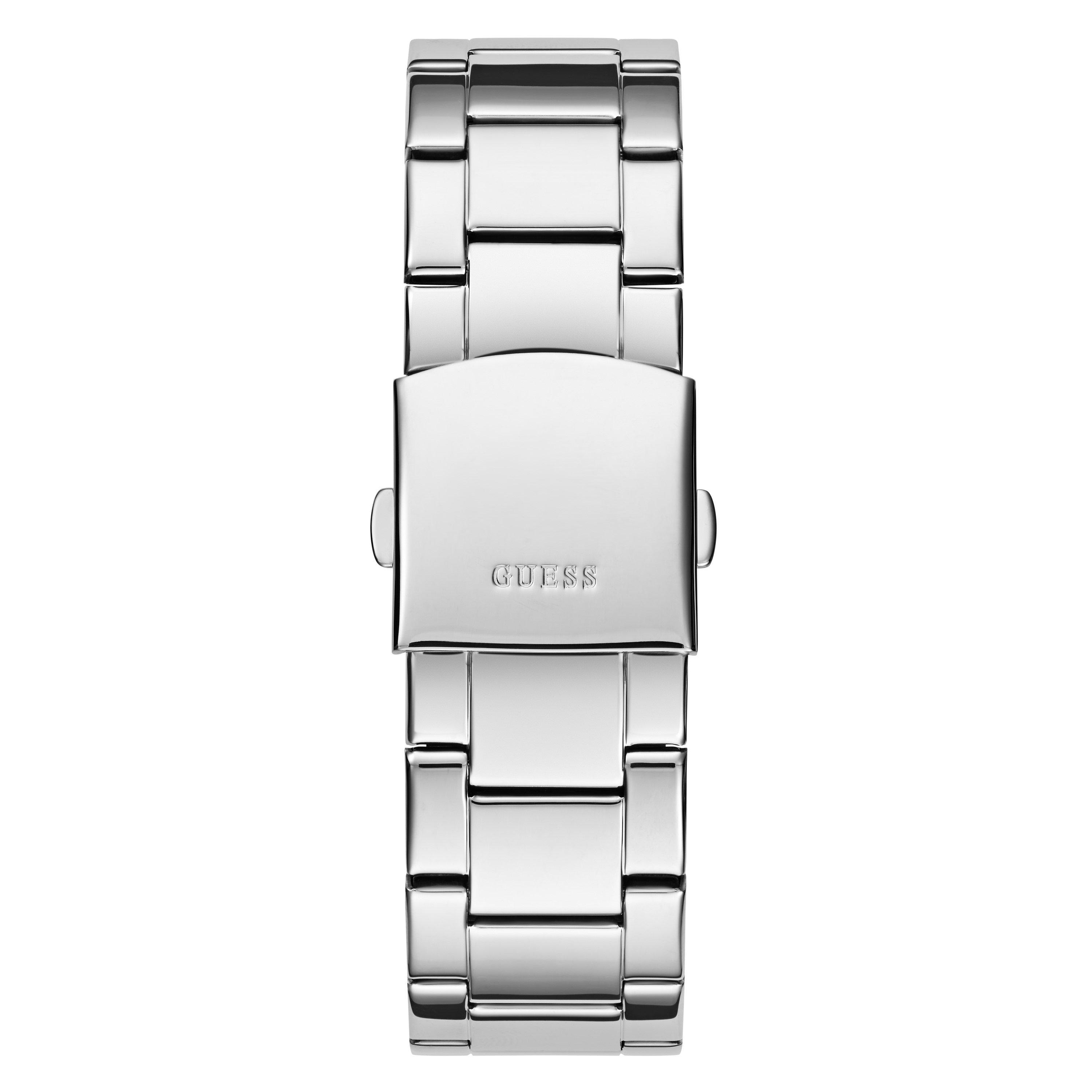 Schwarz/Silber - Guess - Men's Walker Analogue Quartz Watch - 3